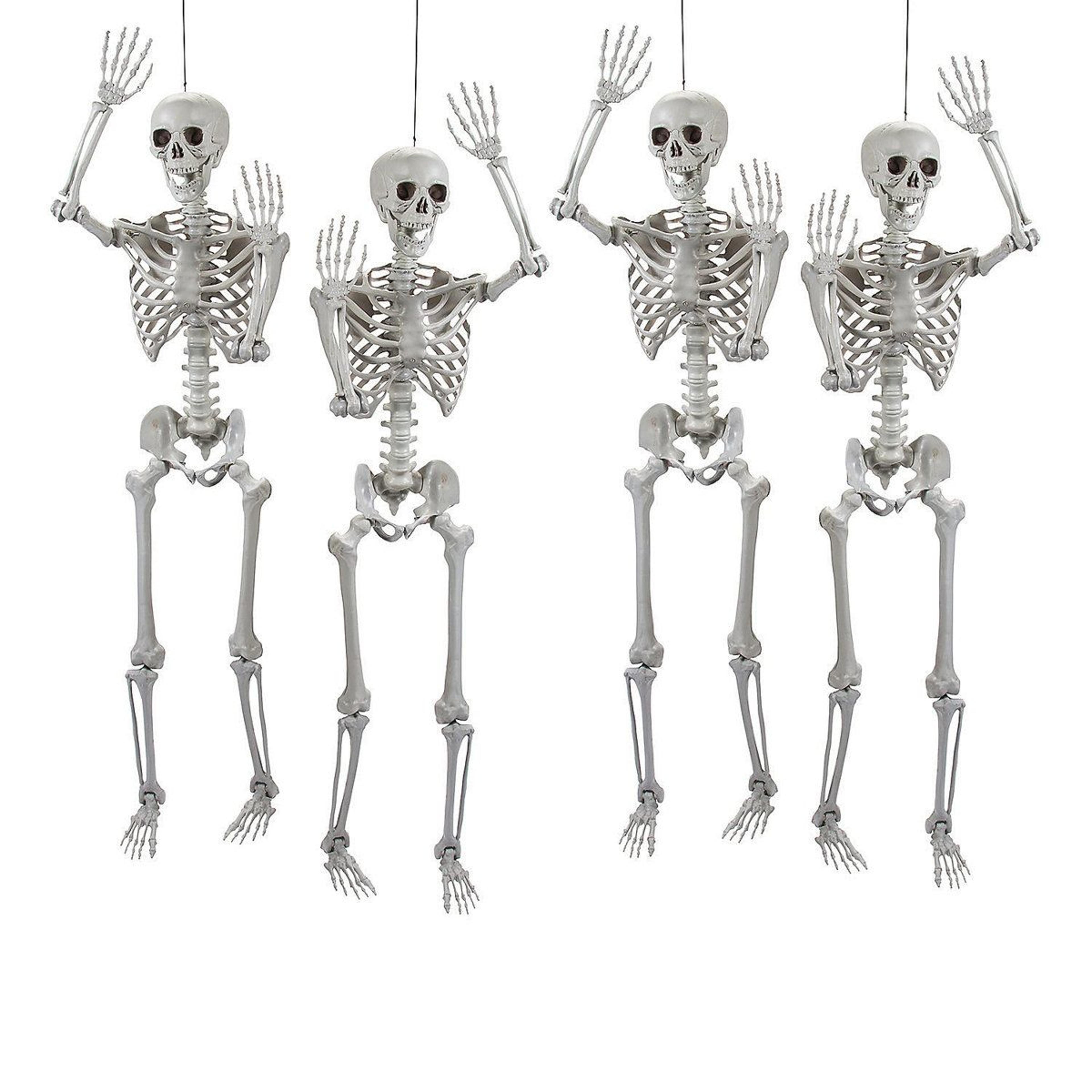 posable halloween skeleton decorations or indoor and outdoor display