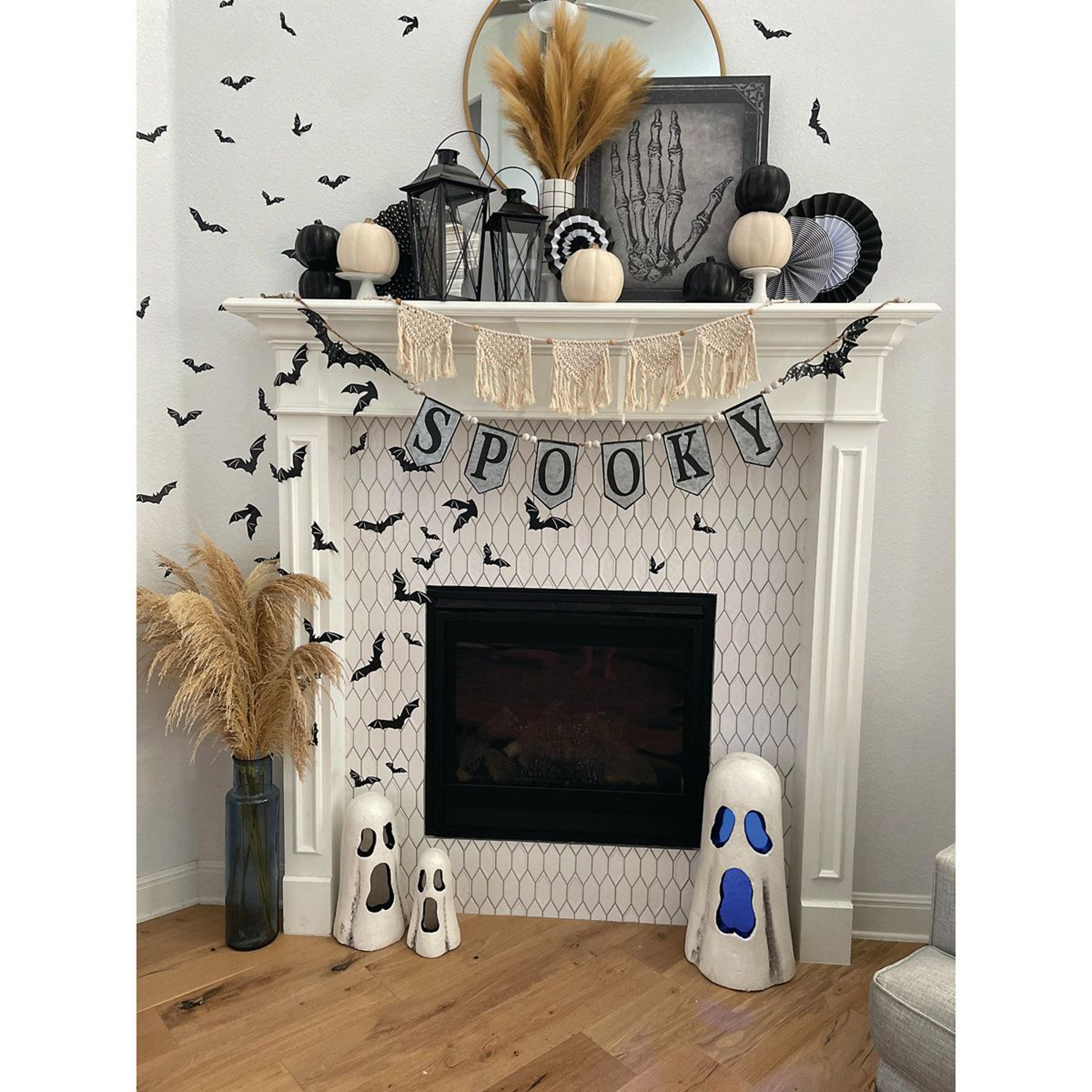 Halloween Bat Decorative Accent Set For Indoor Decorations 3