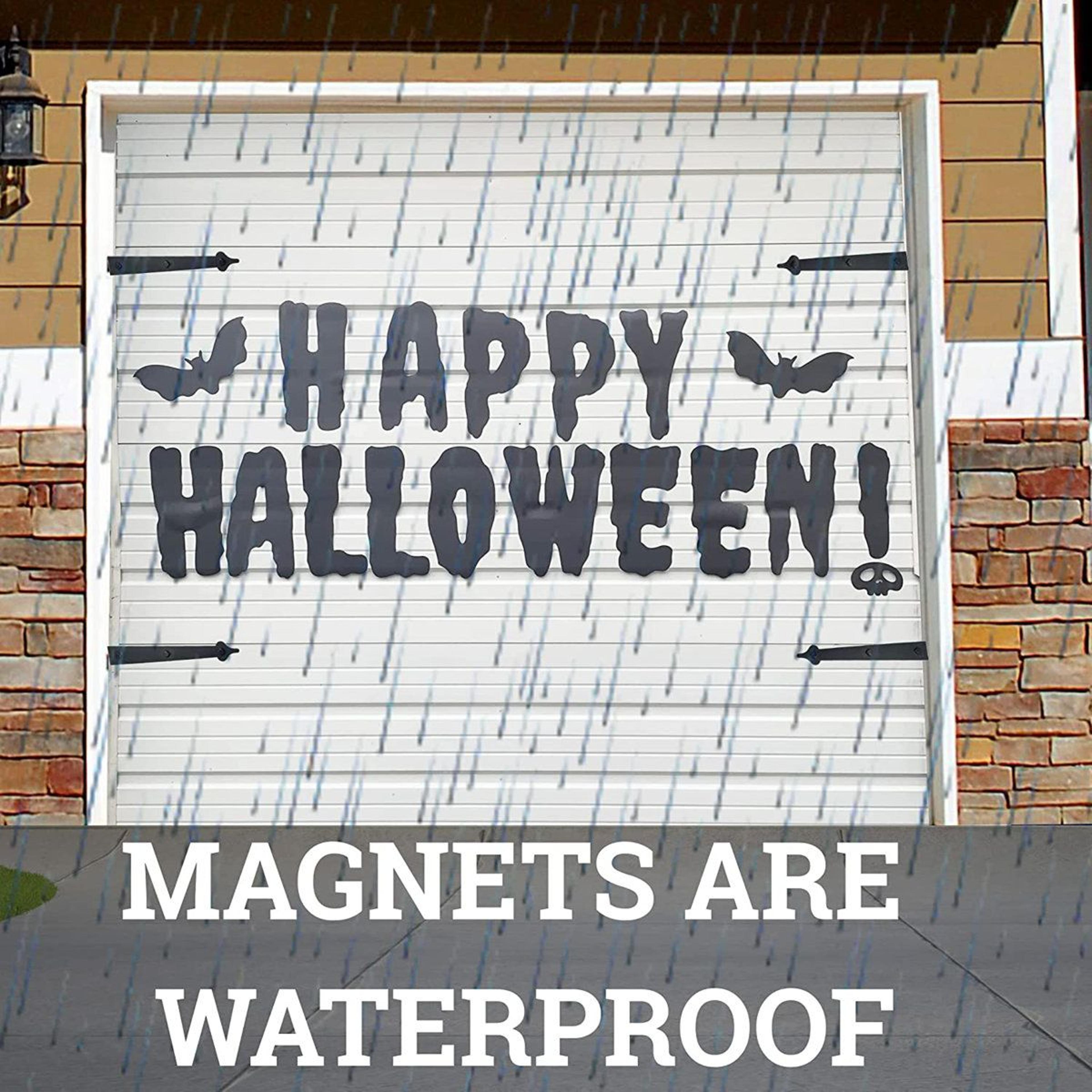 Black Bat Halloween Outdoor Decorative Mural 1