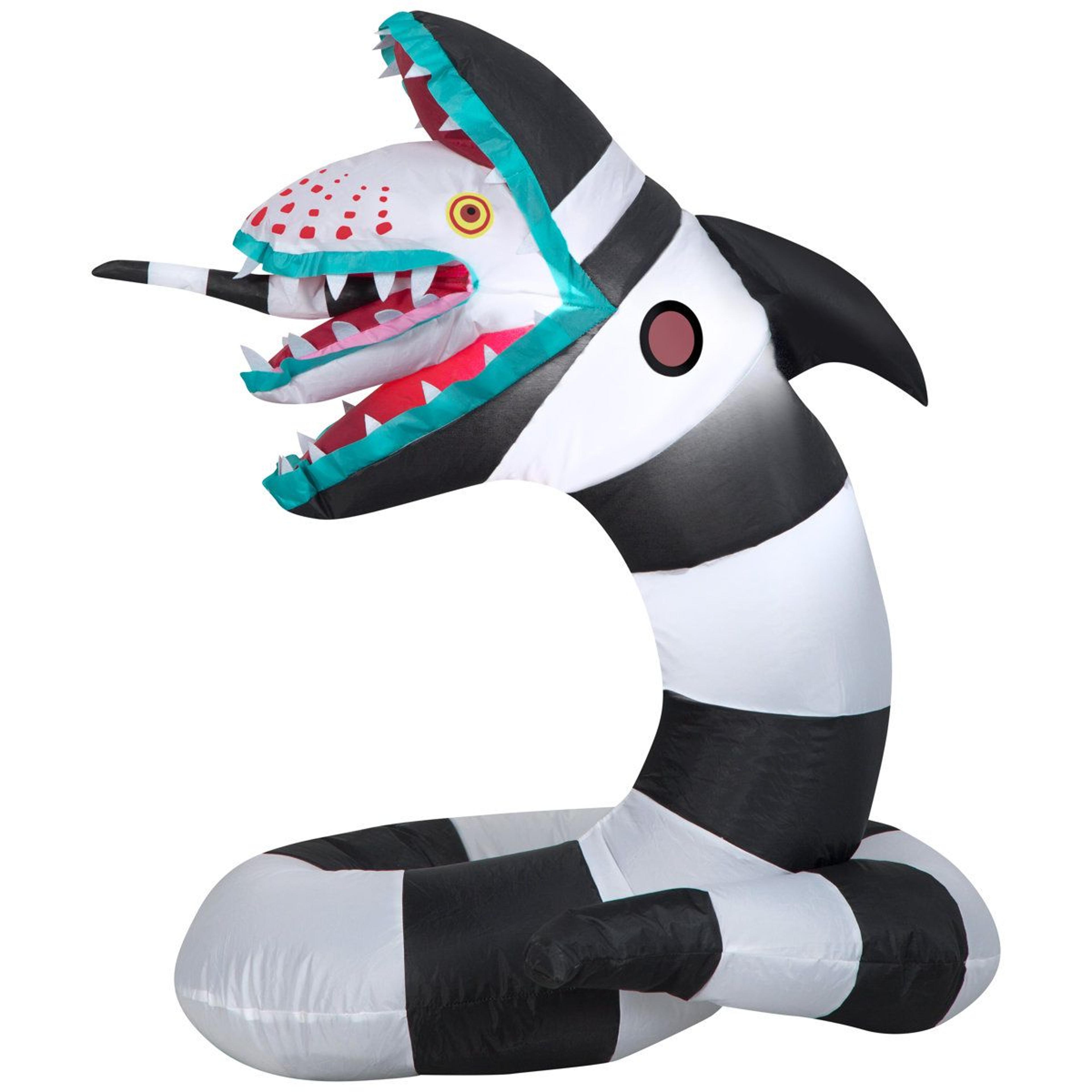 halloween inflatable outdoor decoration with led lights plug in polyester display