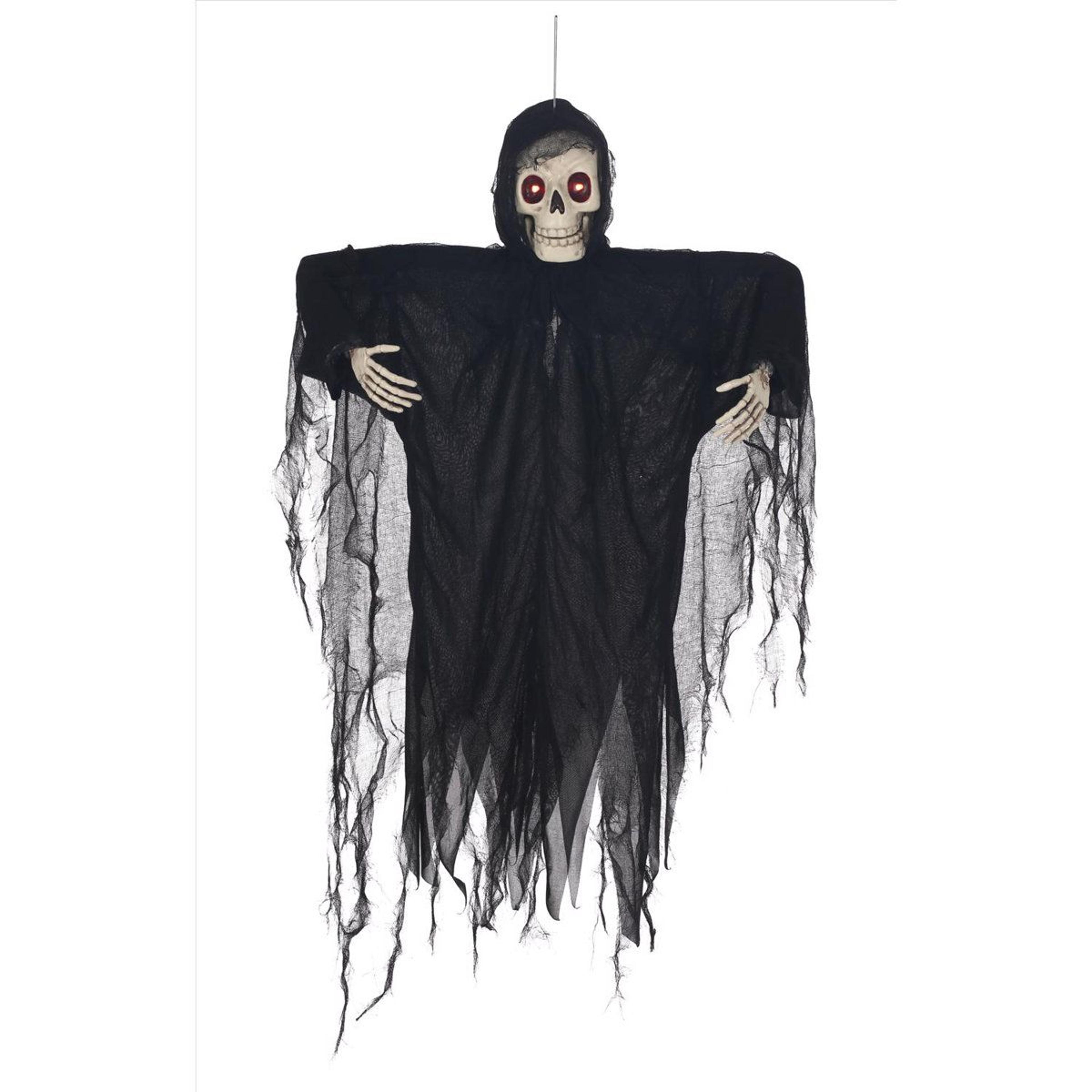 prelit hanging talking ghoul halloween decoration
