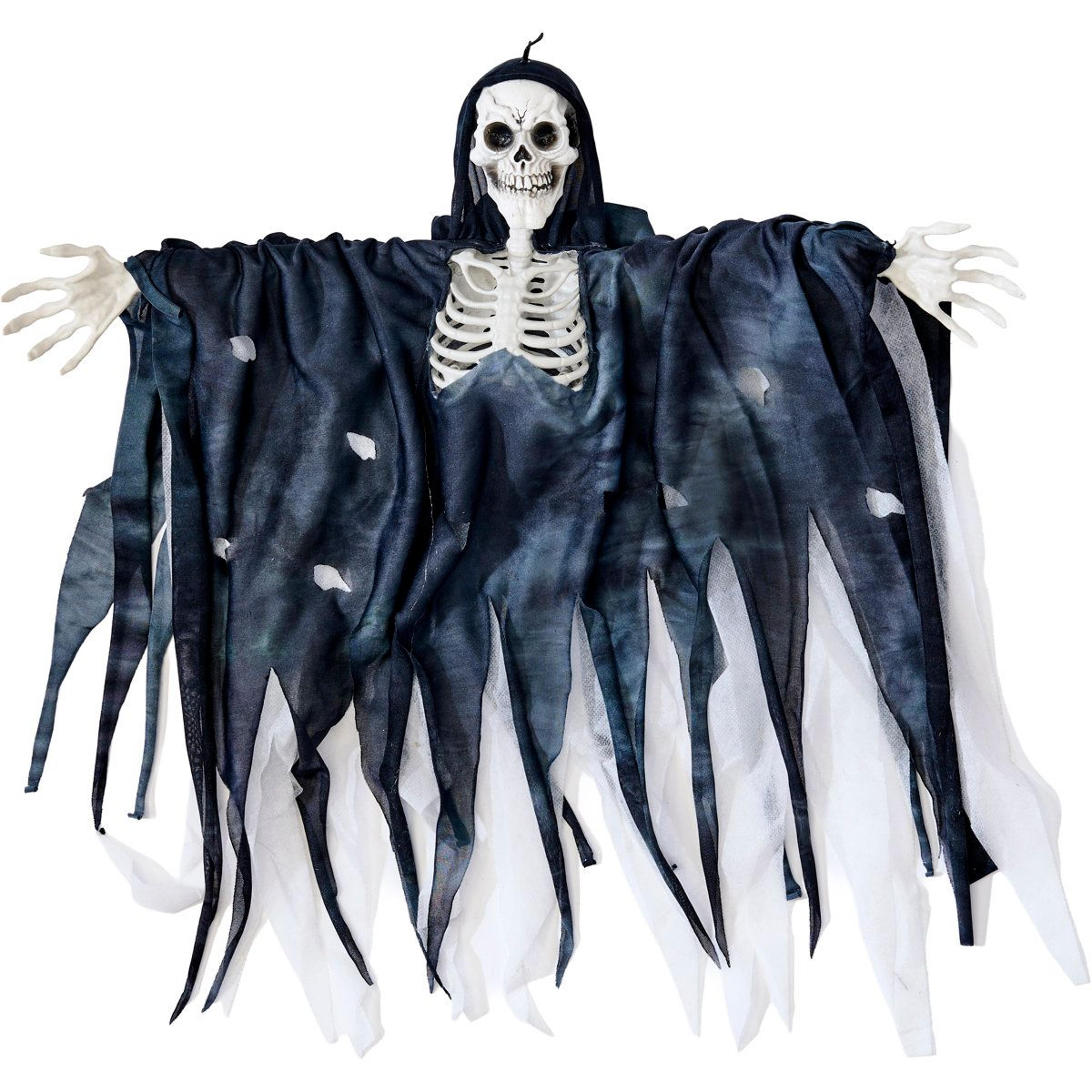 hanging halloween skeleton reaper decorations