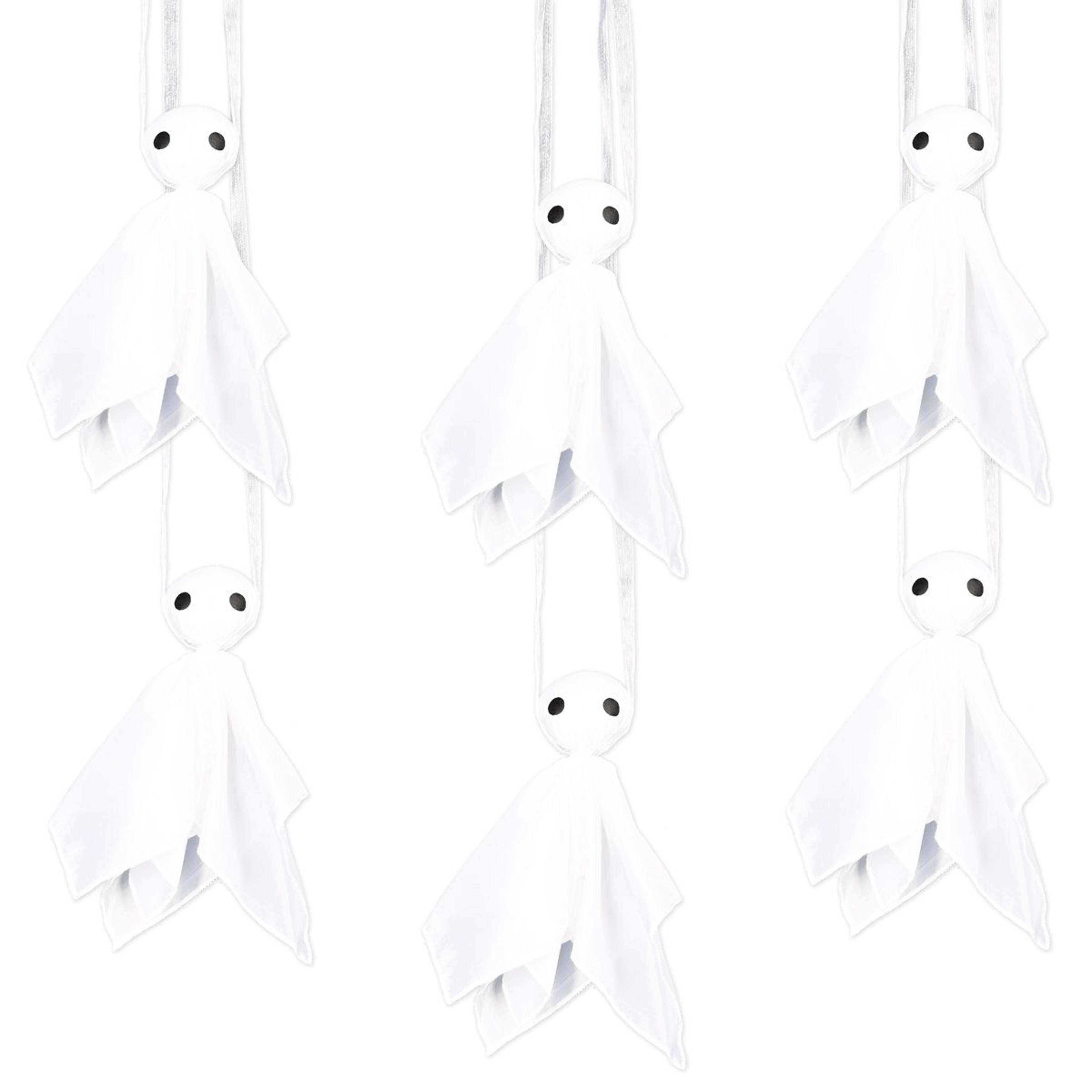 white halloween decorative figurine for outdoor display
