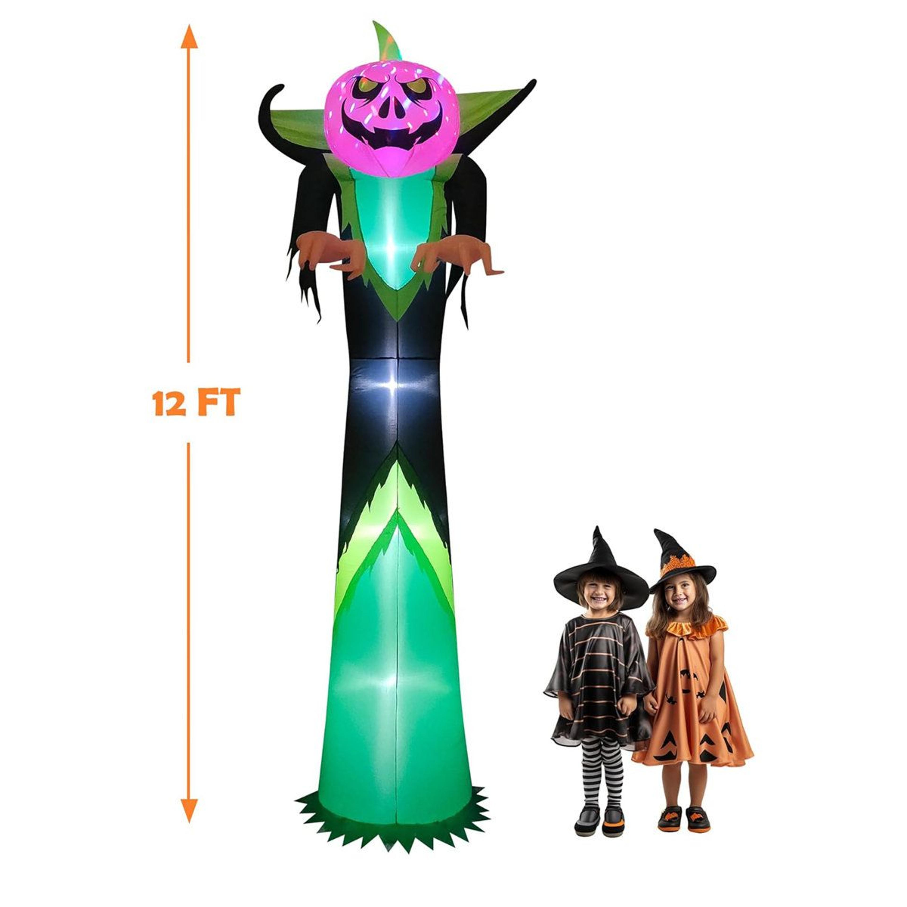 Halloween Inflatable Outdoor Decoration With LED 4