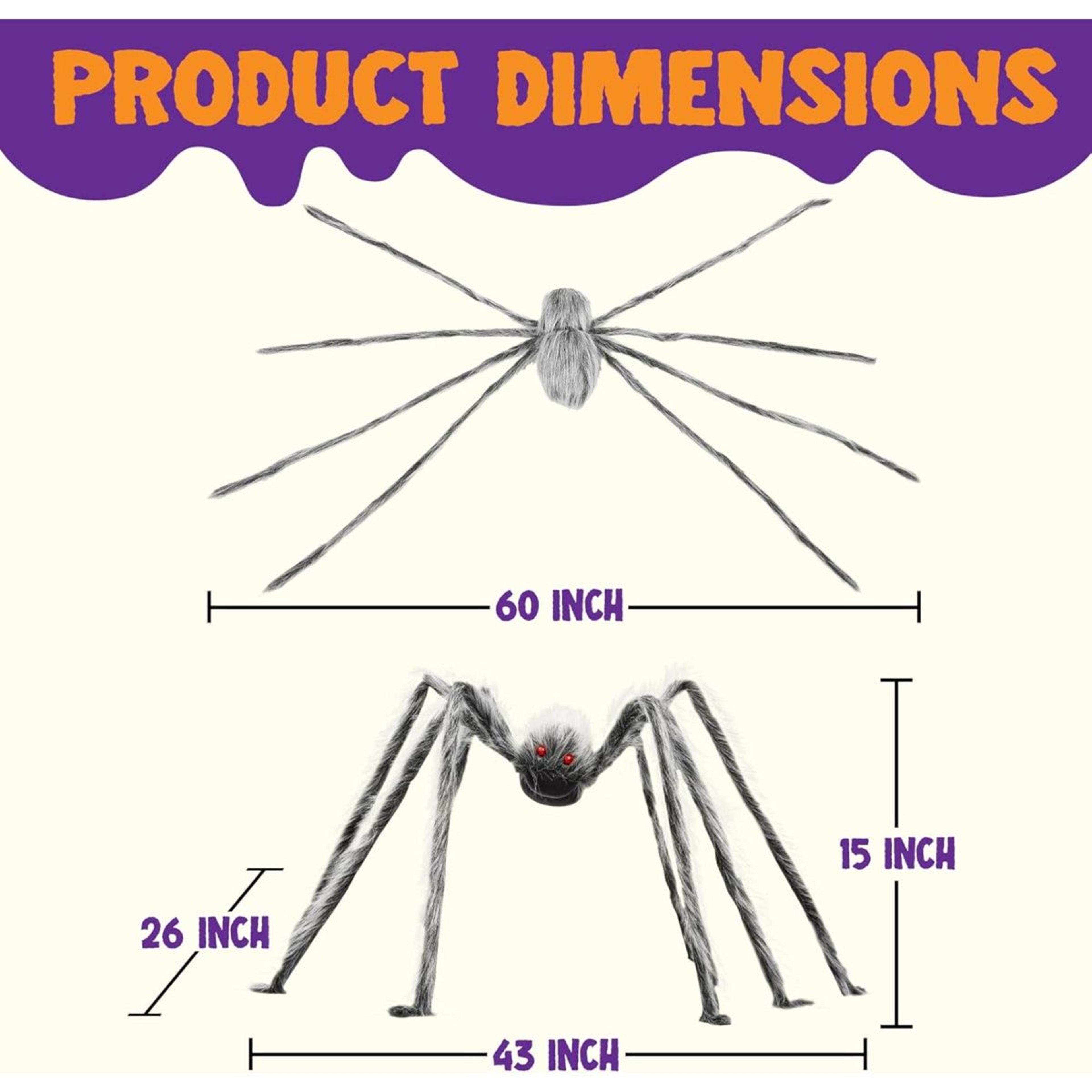 Halloween Spider Decoration For Outdoor Yard And Indoor Party Decor 1