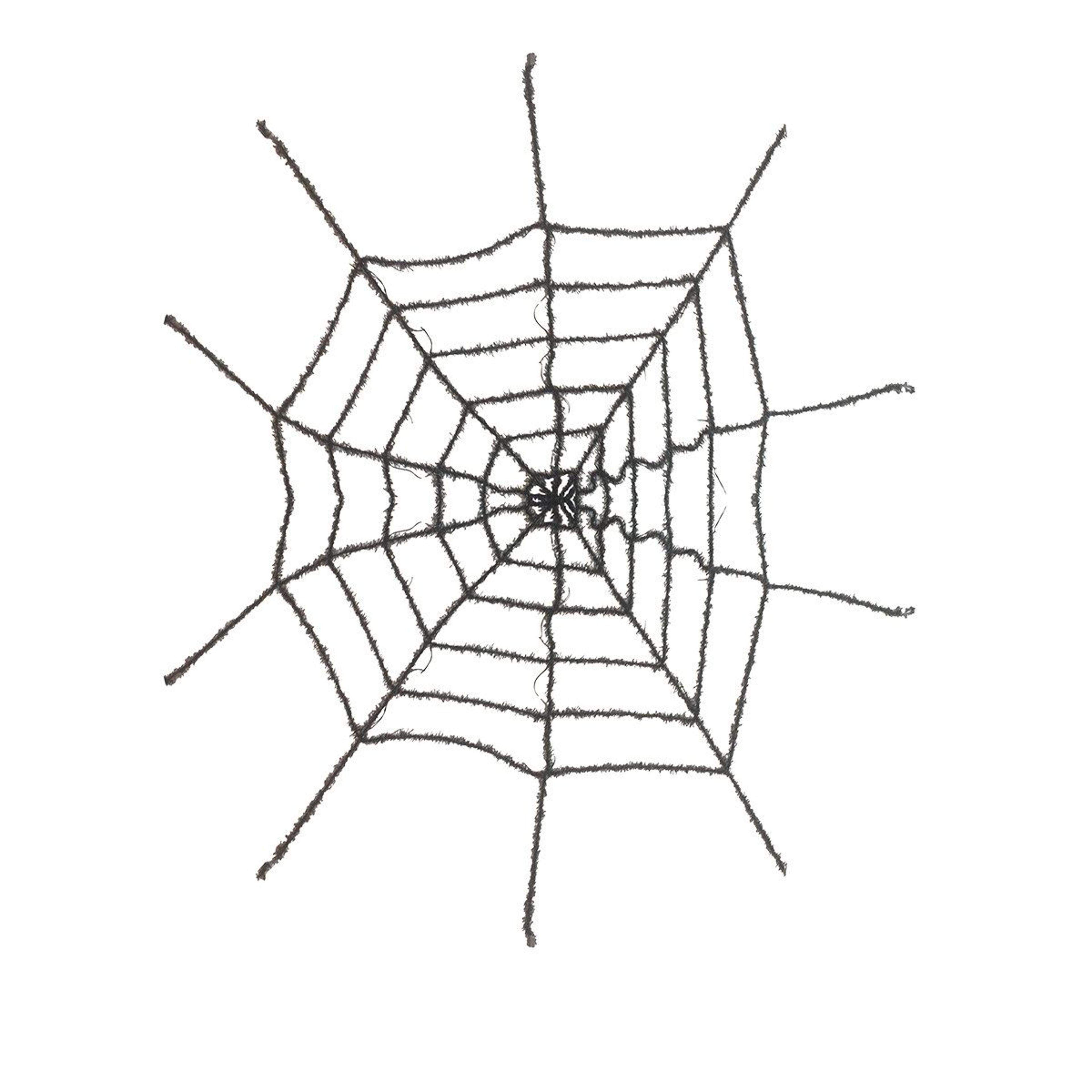 black led light up spider web halloween front door decoration