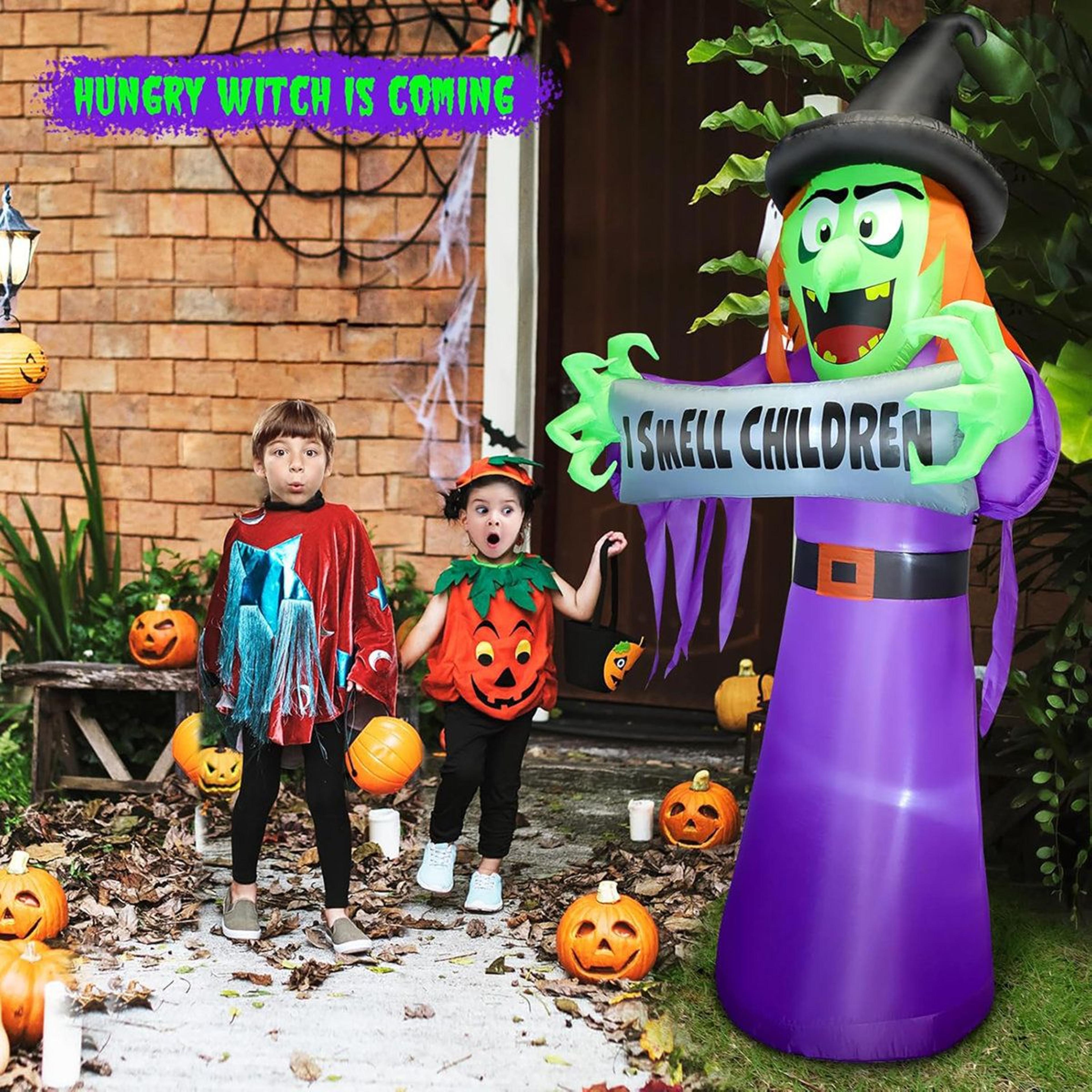 Purple Inflatable Outdoor Decoration With Lighted Design 3
