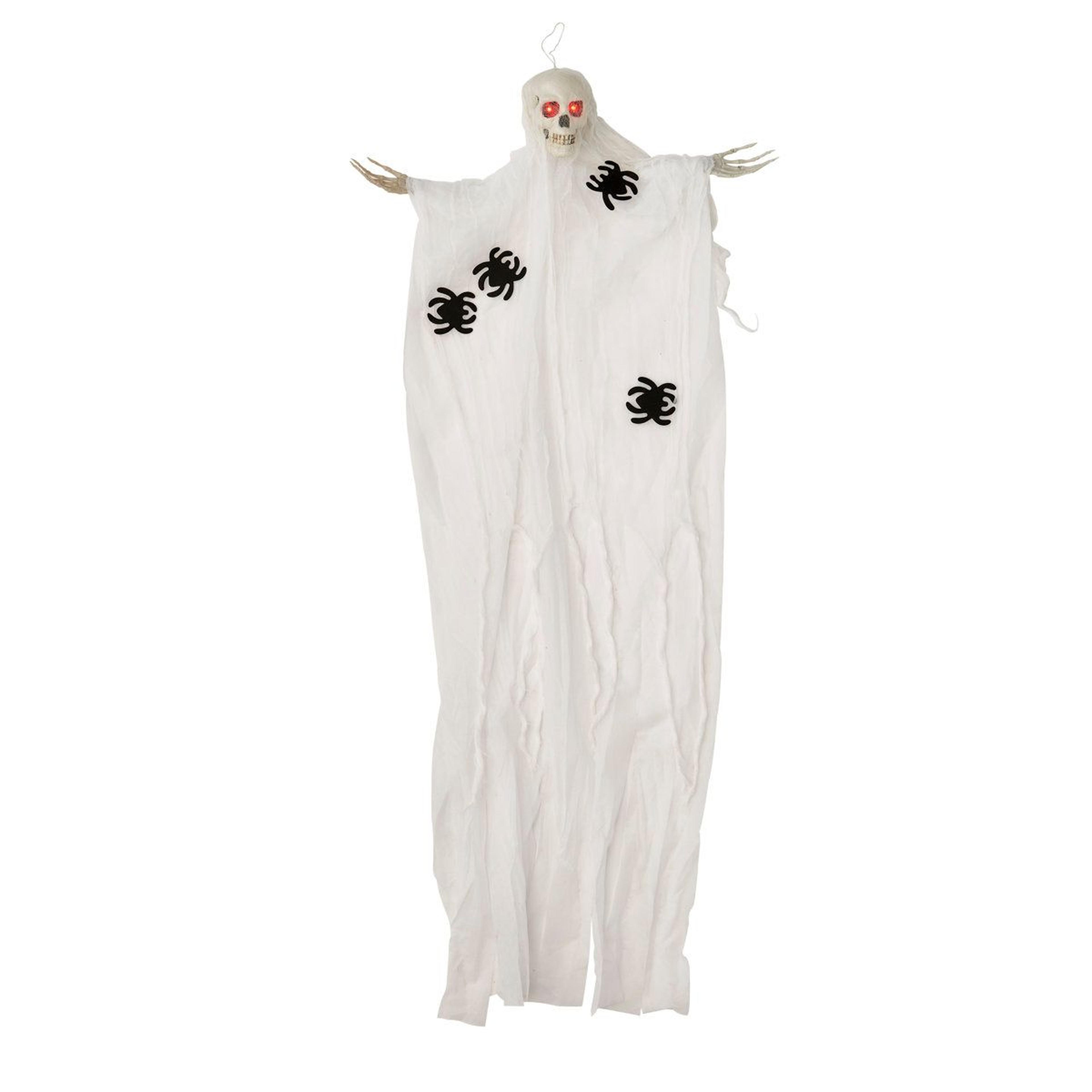 halloween hanging light up ghost skeleton with led lighting