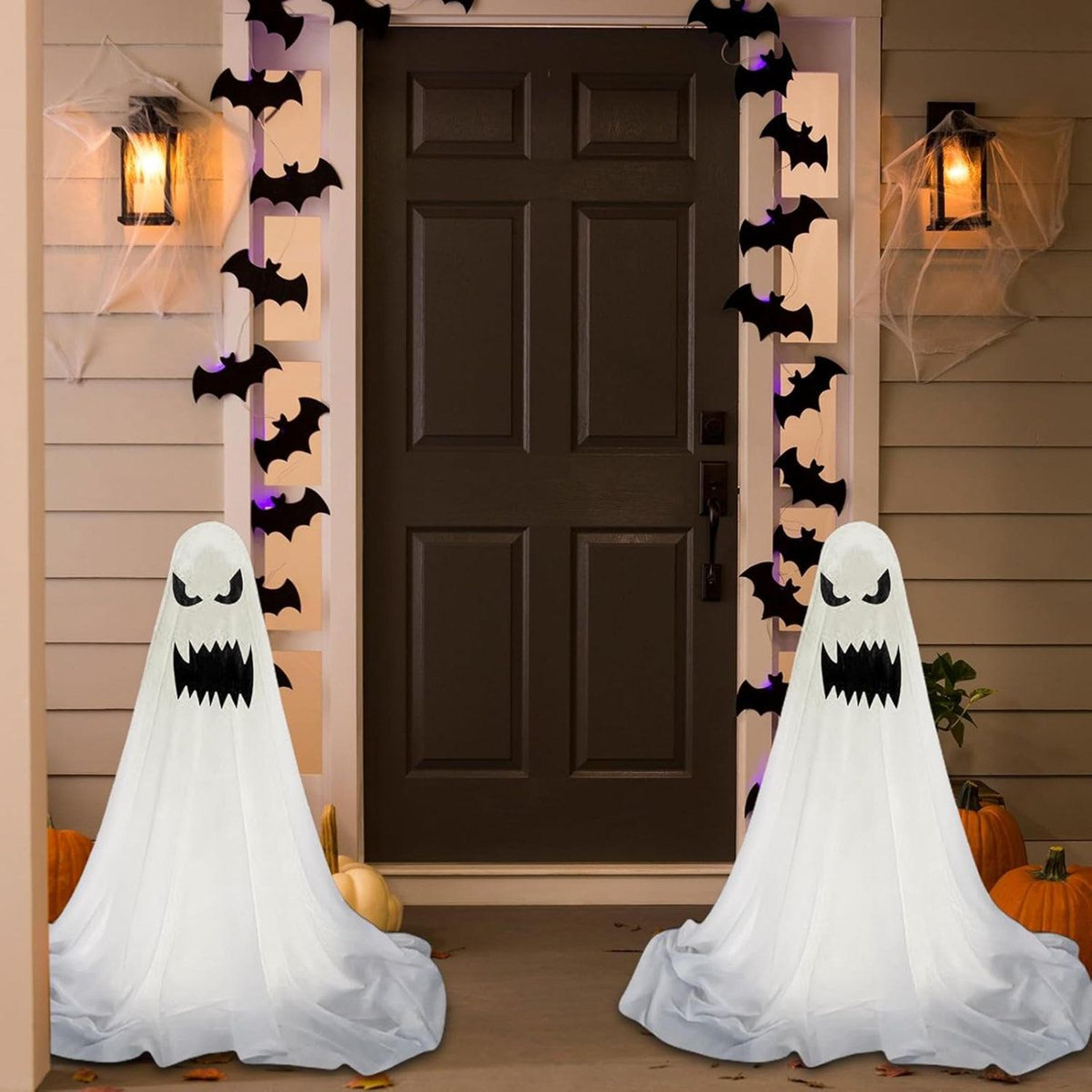 halloween light up ghost decorations with led lights for indoor outdoor display