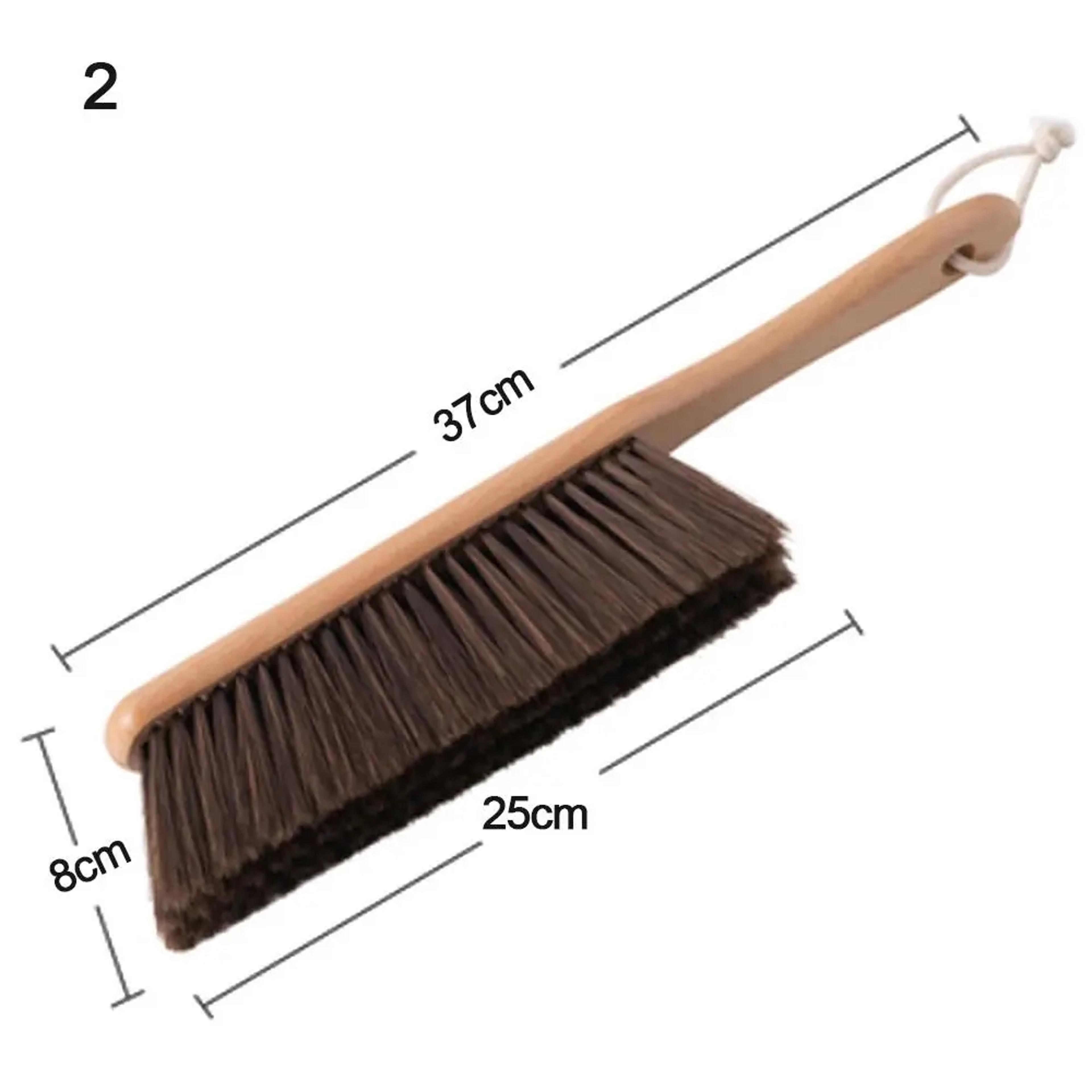 Natural Coffee Brush Wooden Espresso Cleaning Brush With AntiStatic Soft Bristles 5