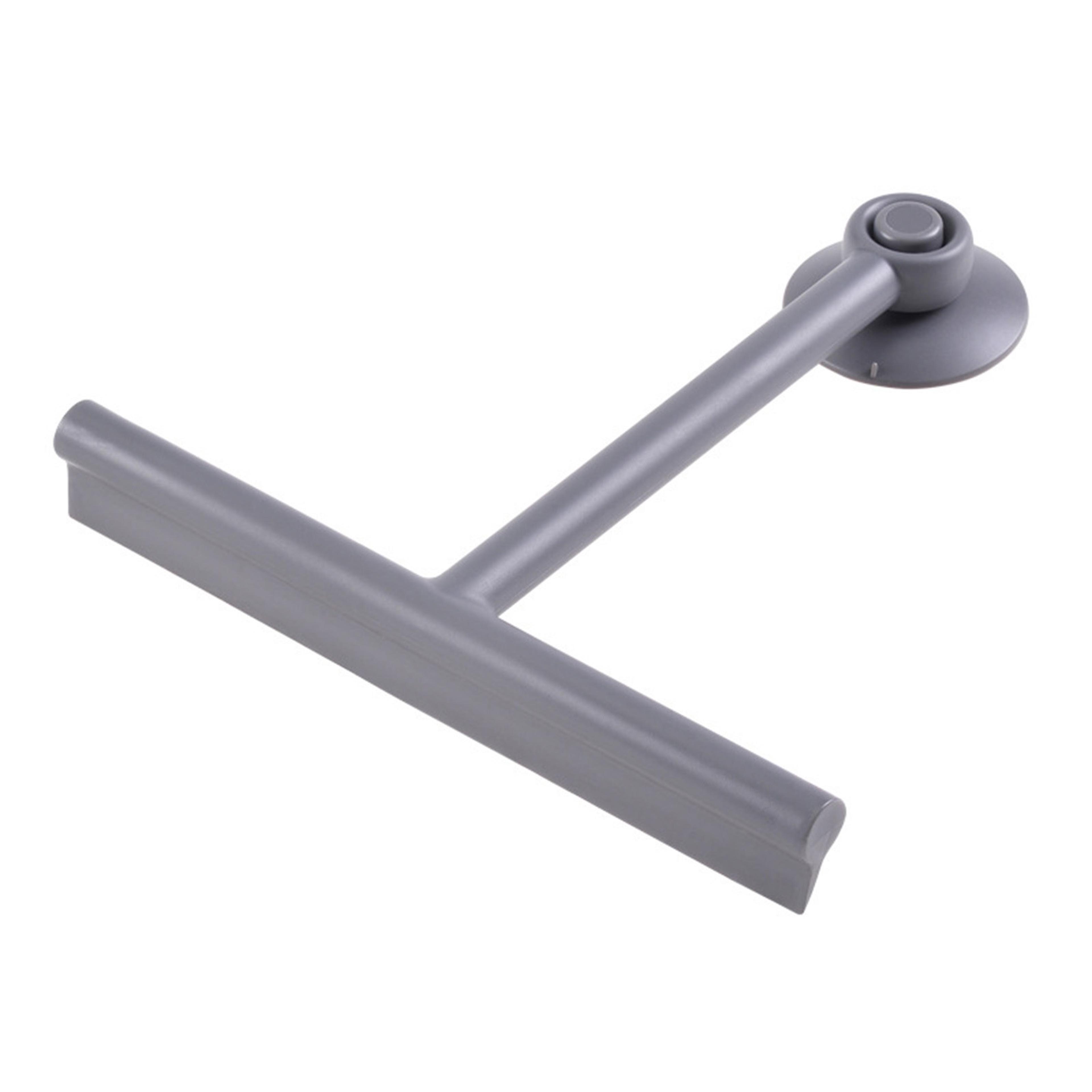 Multifunction Window Squeegee With Suction Holder For StreakFree Glass  Bathroom Cleaning 4