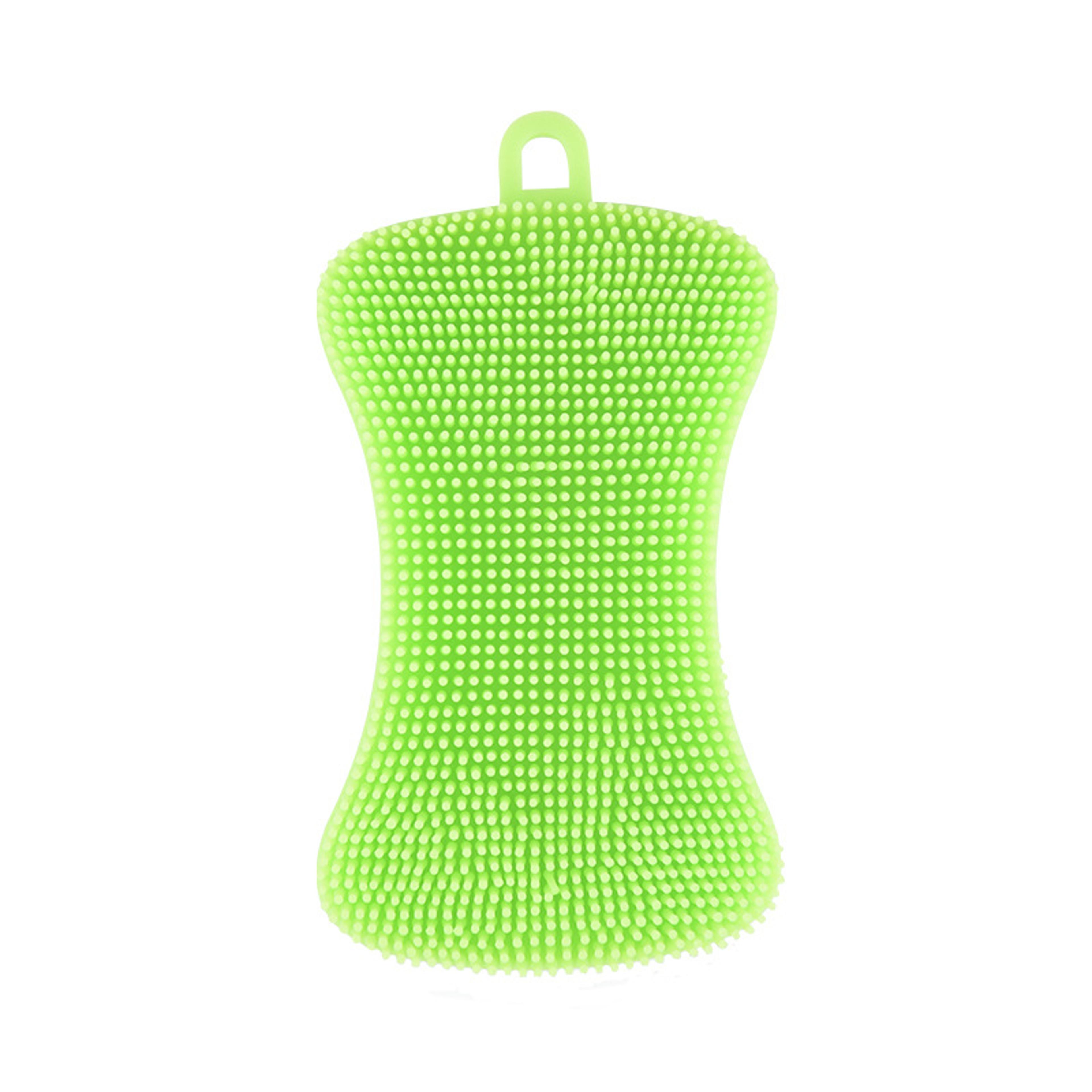 FlexiClean Silicone Dish Scrubber Reusable Kitchen Cleaning Brush For Pots Pans  Dishes 7