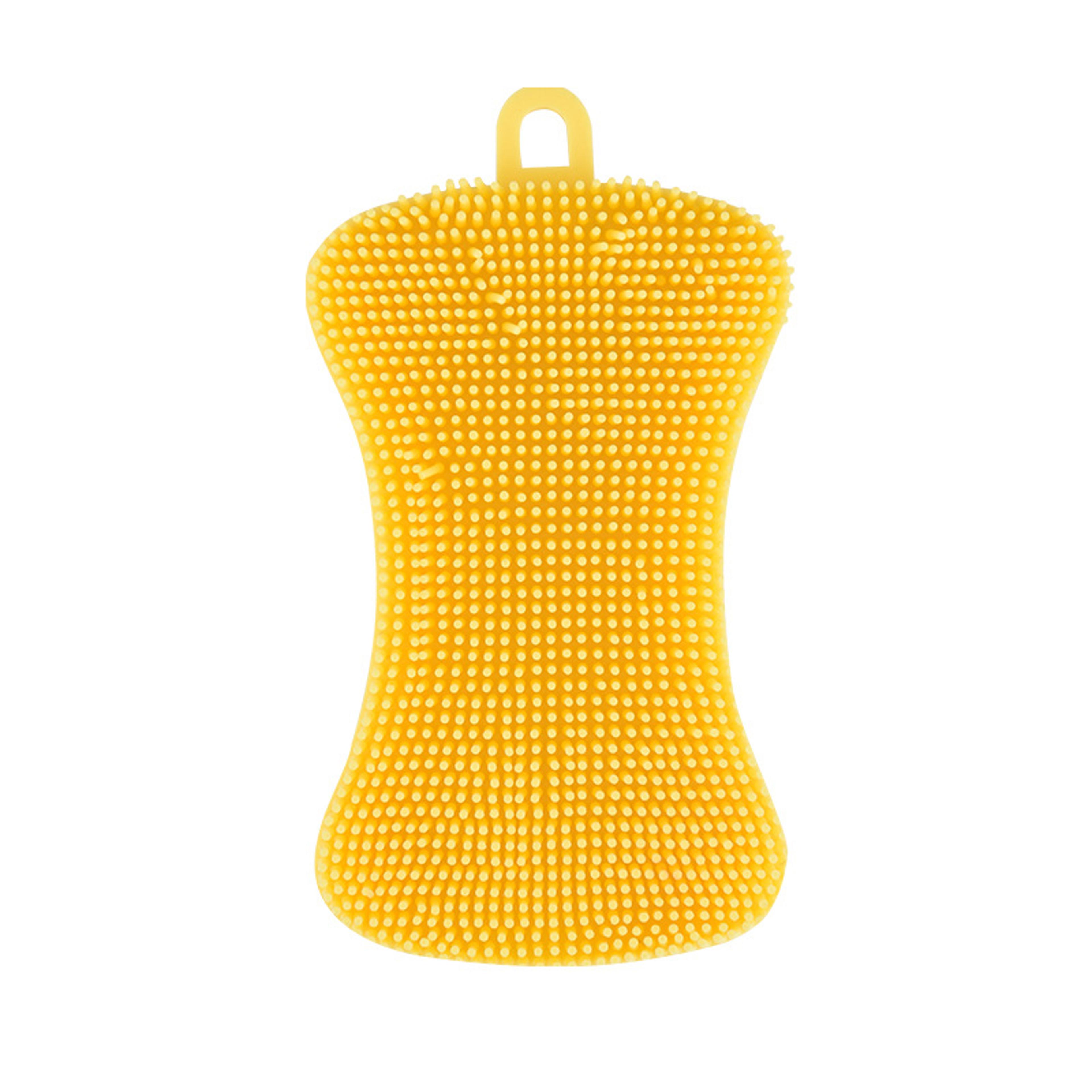 FlexiClean Silicone Dish Scrubber Reusable Kitchen Cleaning Brush For Pots Pans  Dishes 10