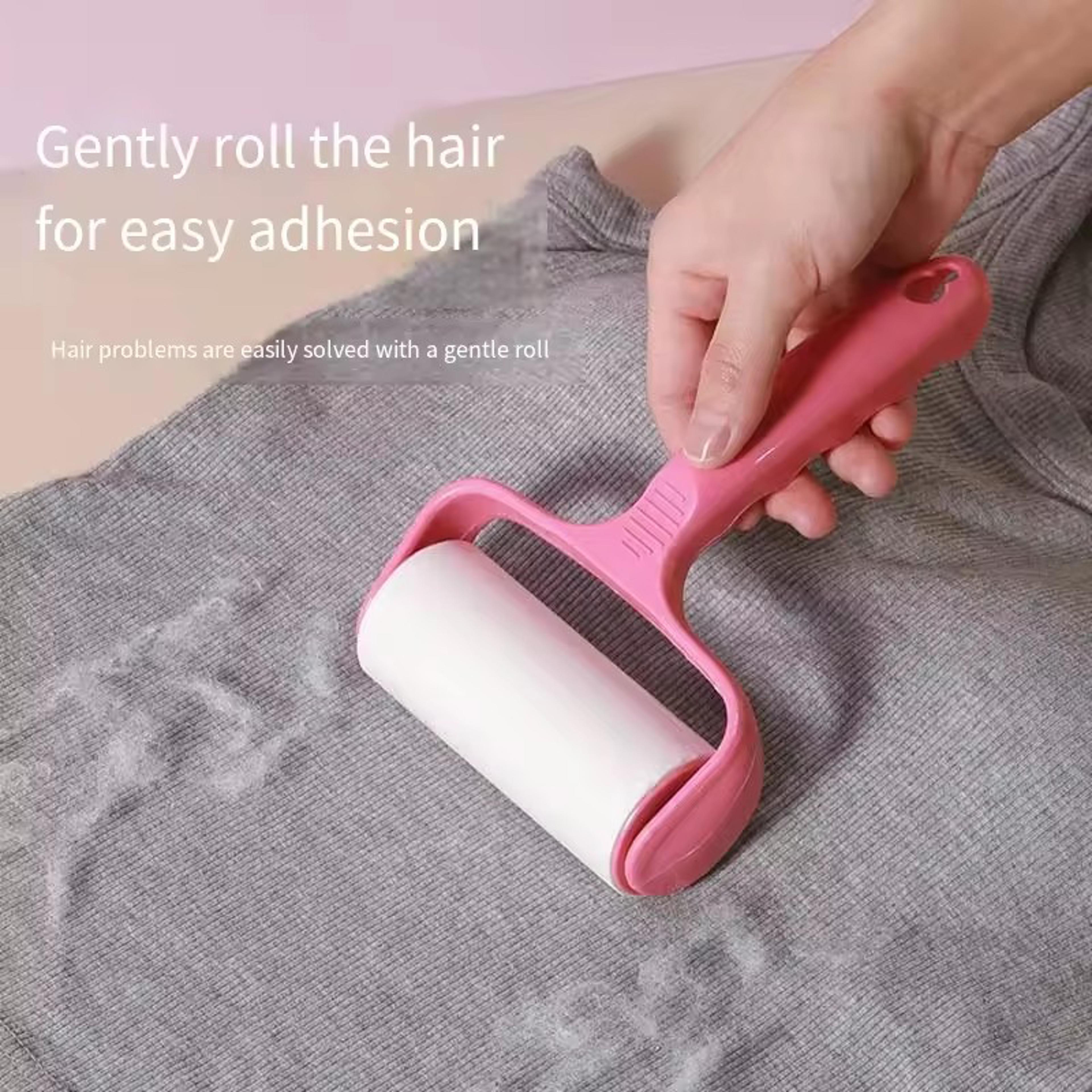 Reusable Lint Roller With Replaceable Sticky Refills For Pet Hair Clothes Furniture  Sofa Cleaning 3