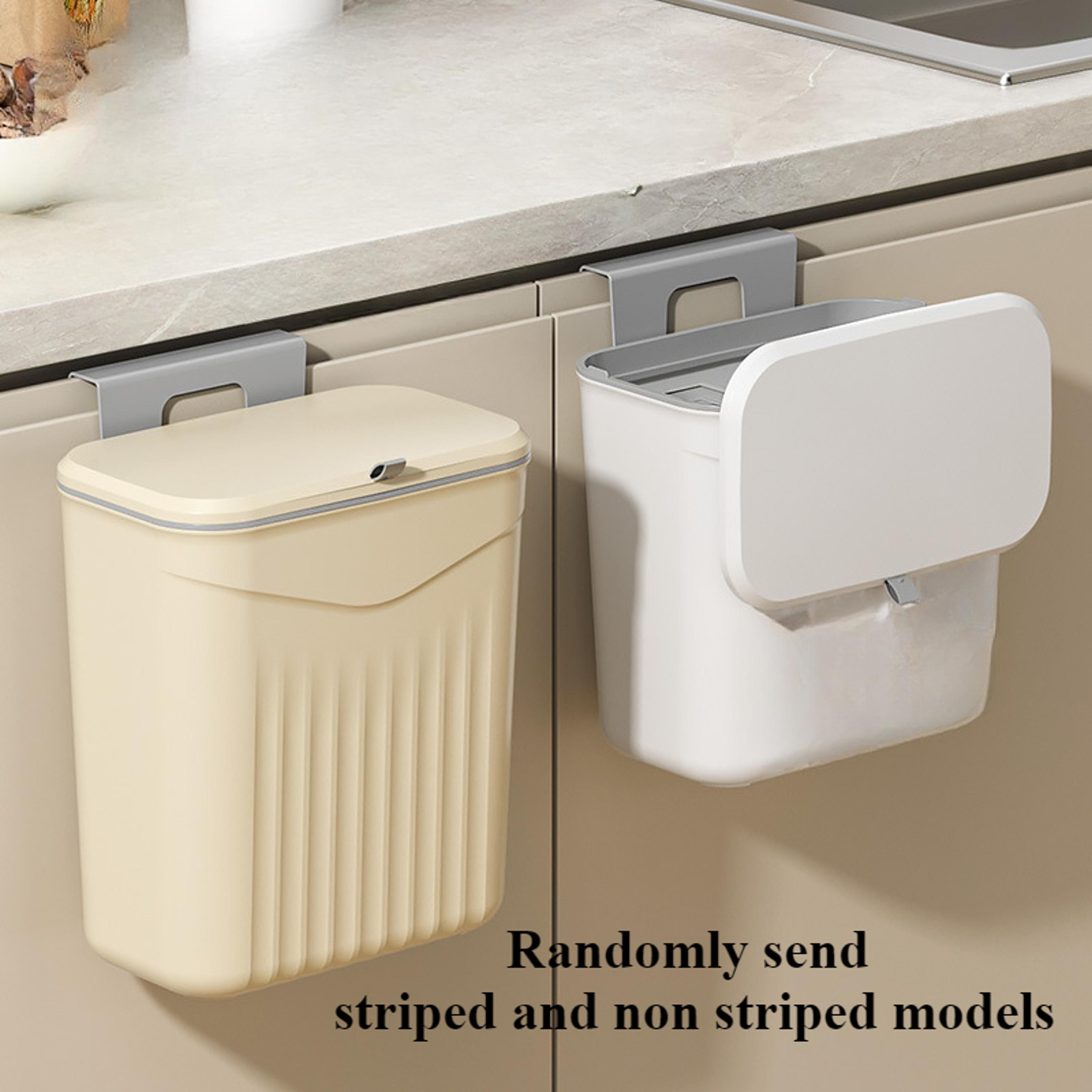Space Saving Wall Mounted Trash Can For Kitchen Cabinet And Bathroom 5