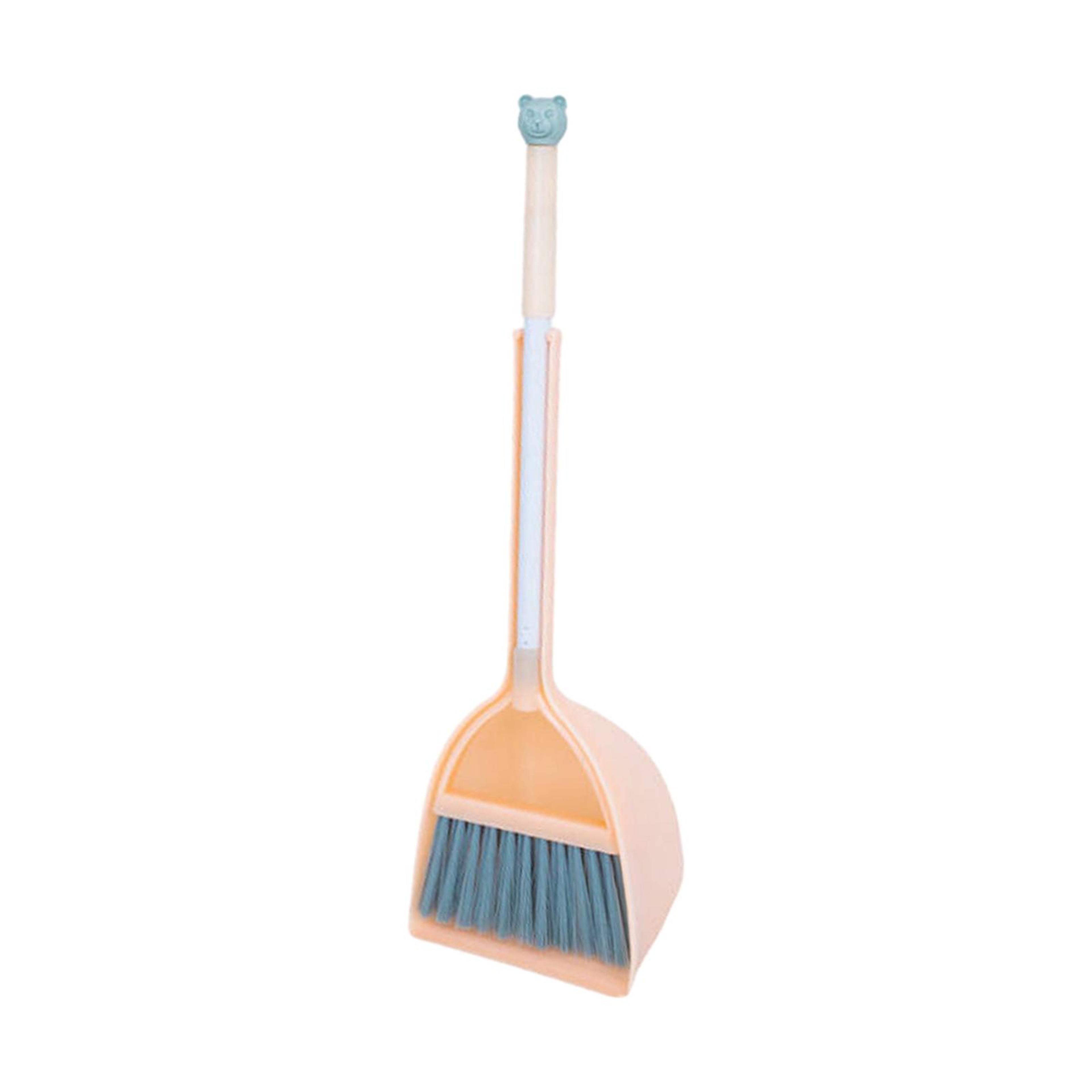 Kids Cleaning Set Mini Broom  Dustpan Toy For Toddlers Pretend Play Learning 5
