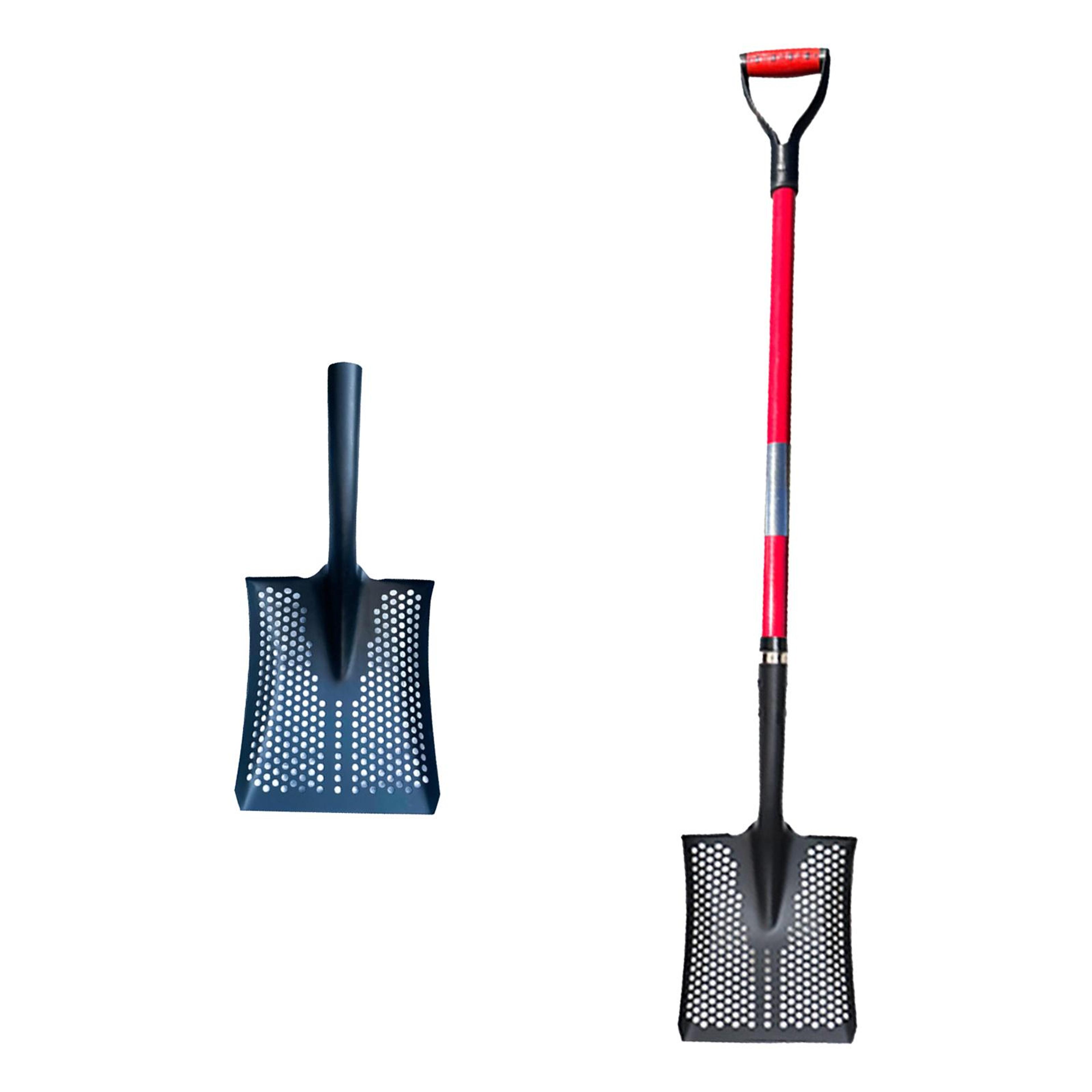 Heavy Duty Soil Sifter Shovel Head Garden Sieve For Soil Screening Rocks  Yard Cleanup 2