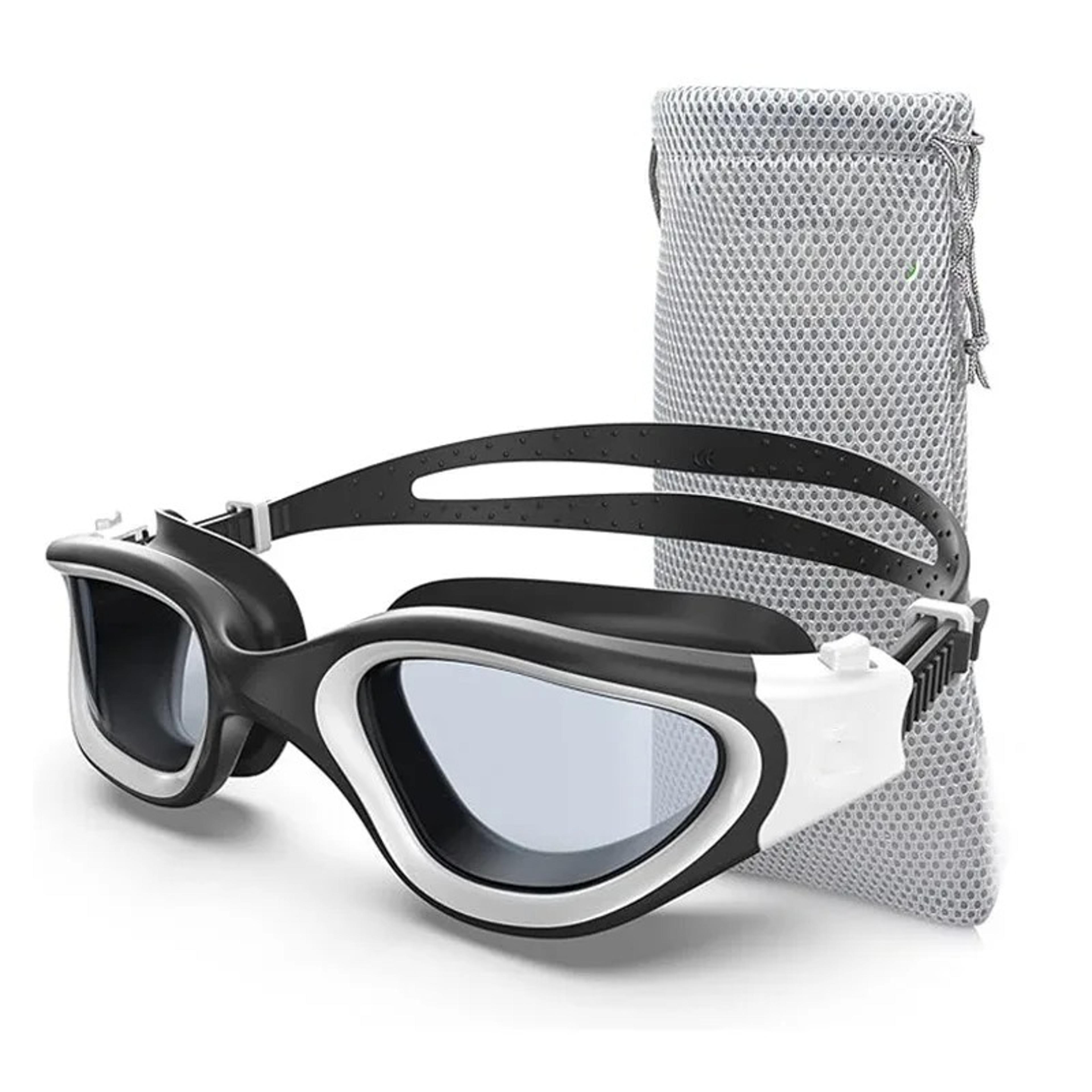 polarized anti fog swim goggles with uv protection leakproof silicone design