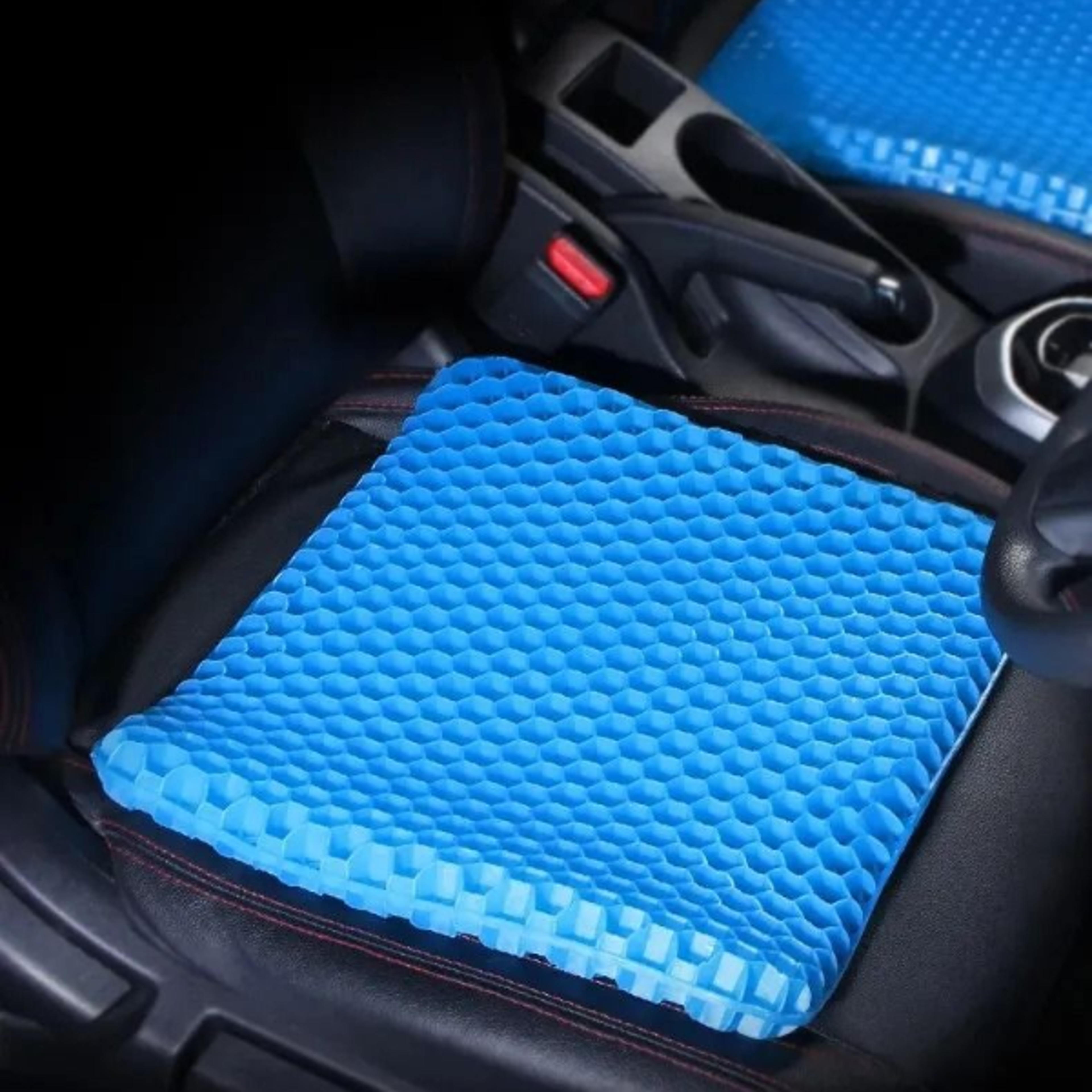 breathable honeycomb gel seat cushion for tailbone support and long sitting comfort