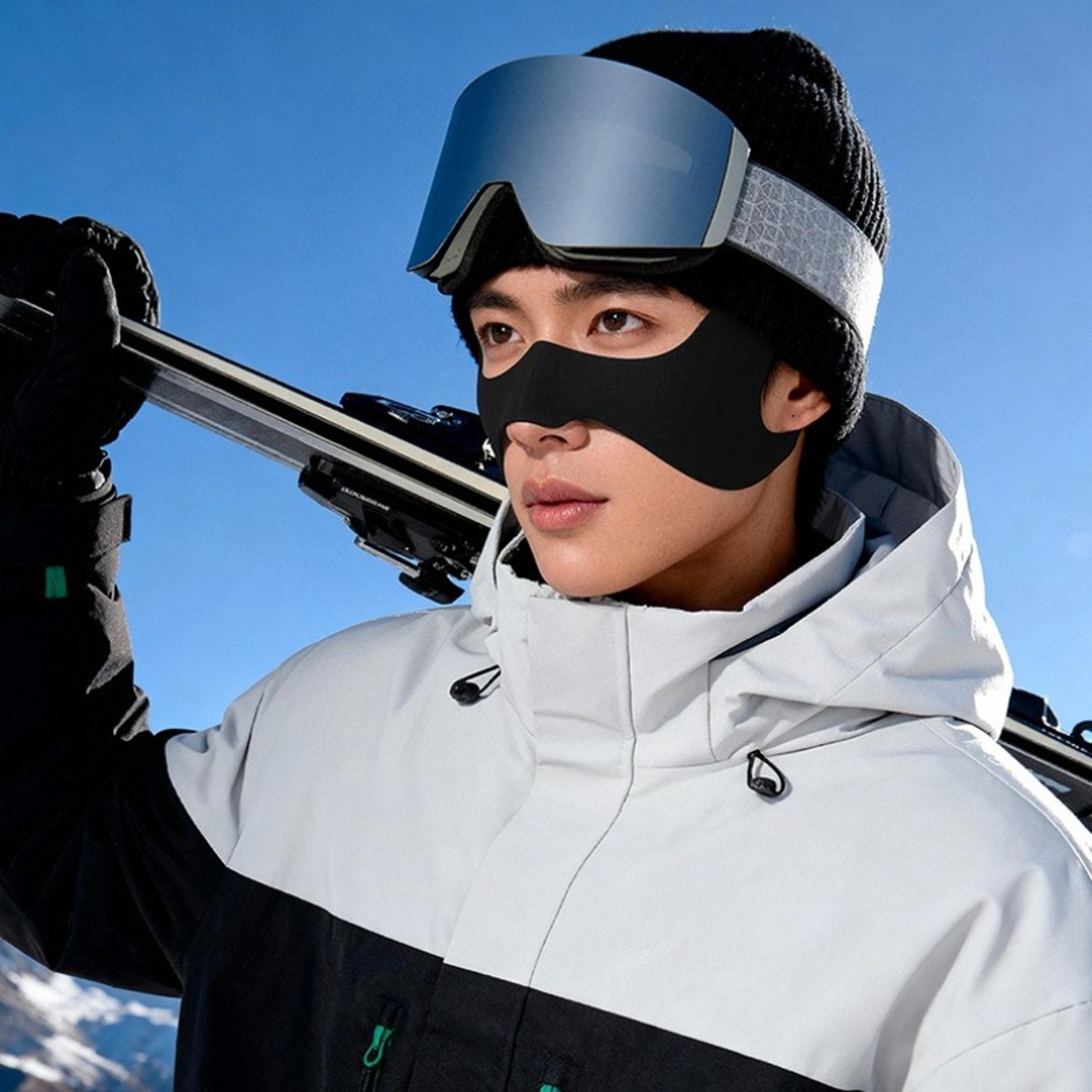 windproof anti frost nose patch winter face mask thermal cycling ski cold protection cover