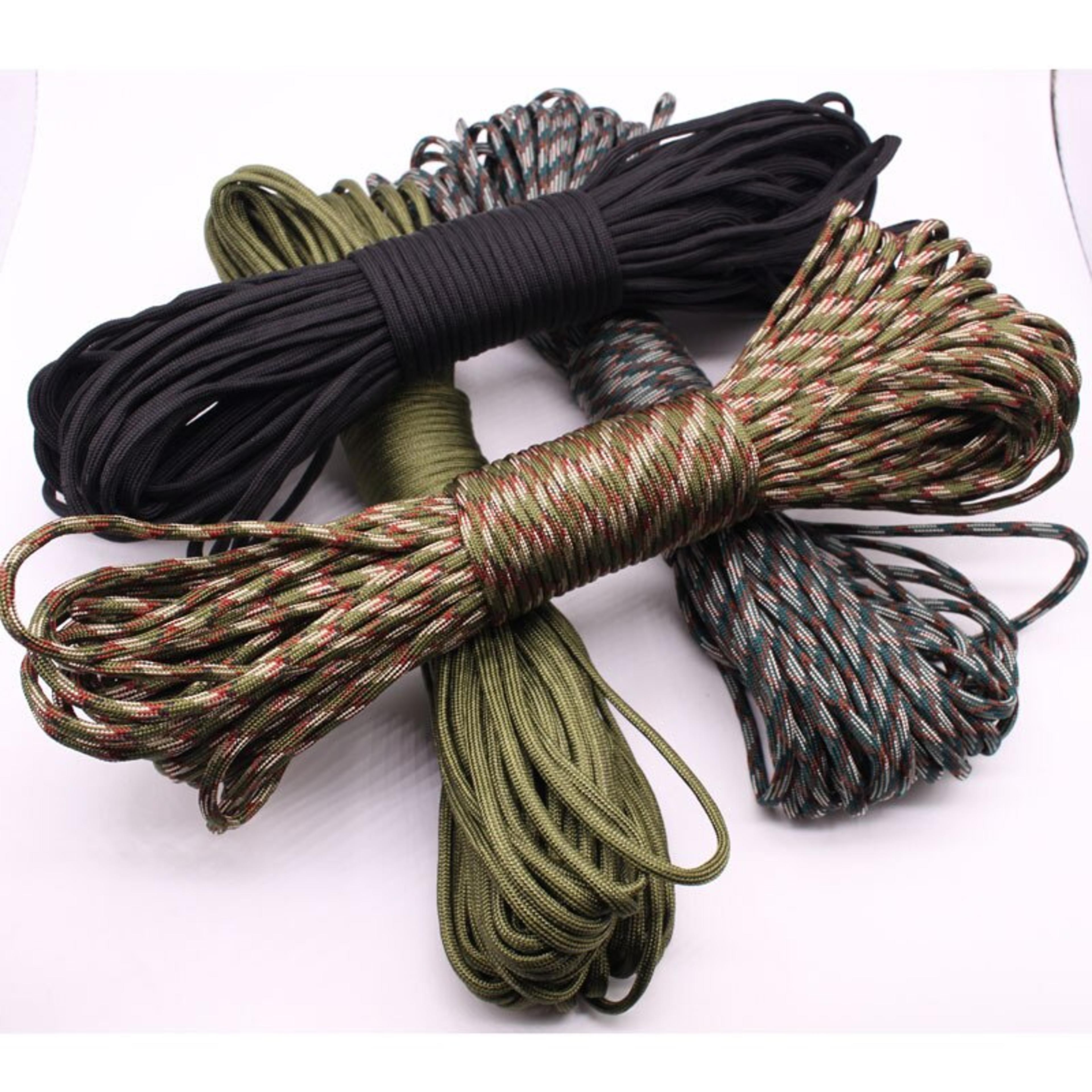 paracord survival rope heavy duty outdoor camping rope parachute cord for hiking survival gear