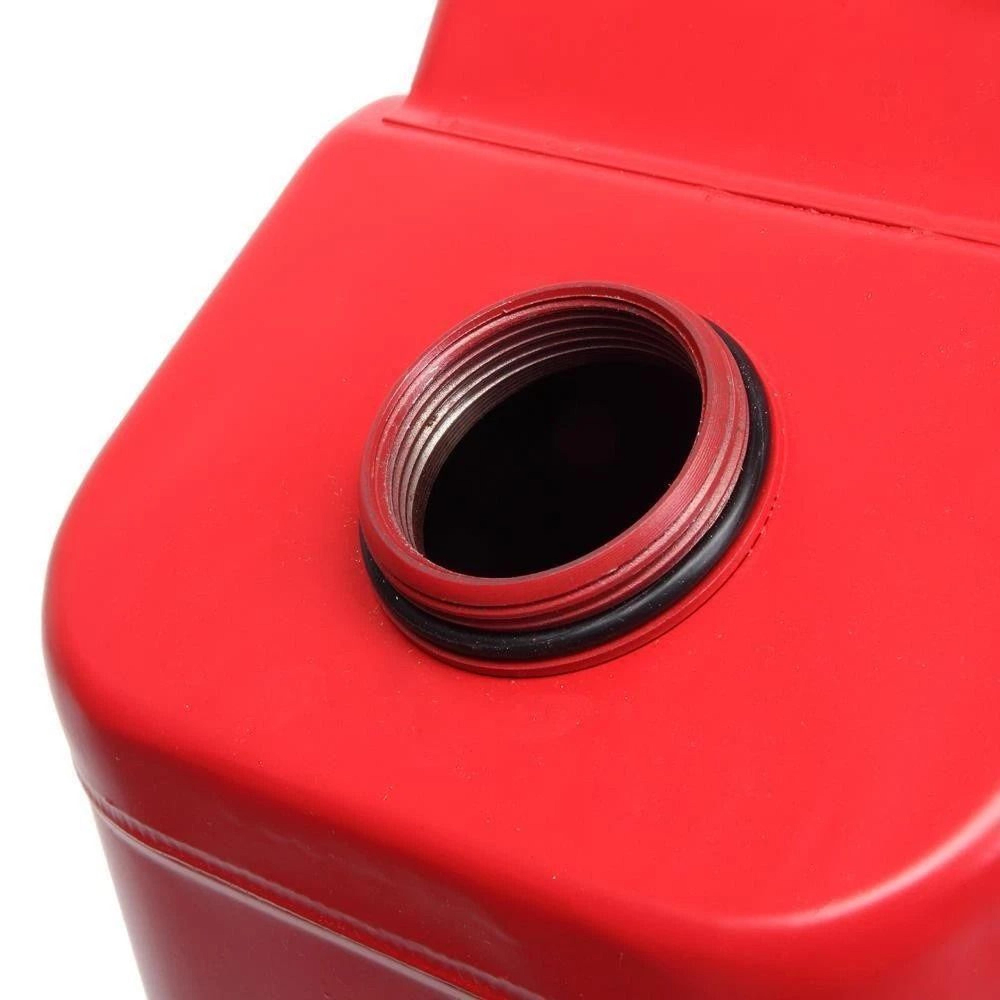 Gallon Steel Jerry Can 20L LeakProof Metal Gas Can With Spout For Emergency Fuel Backup 4