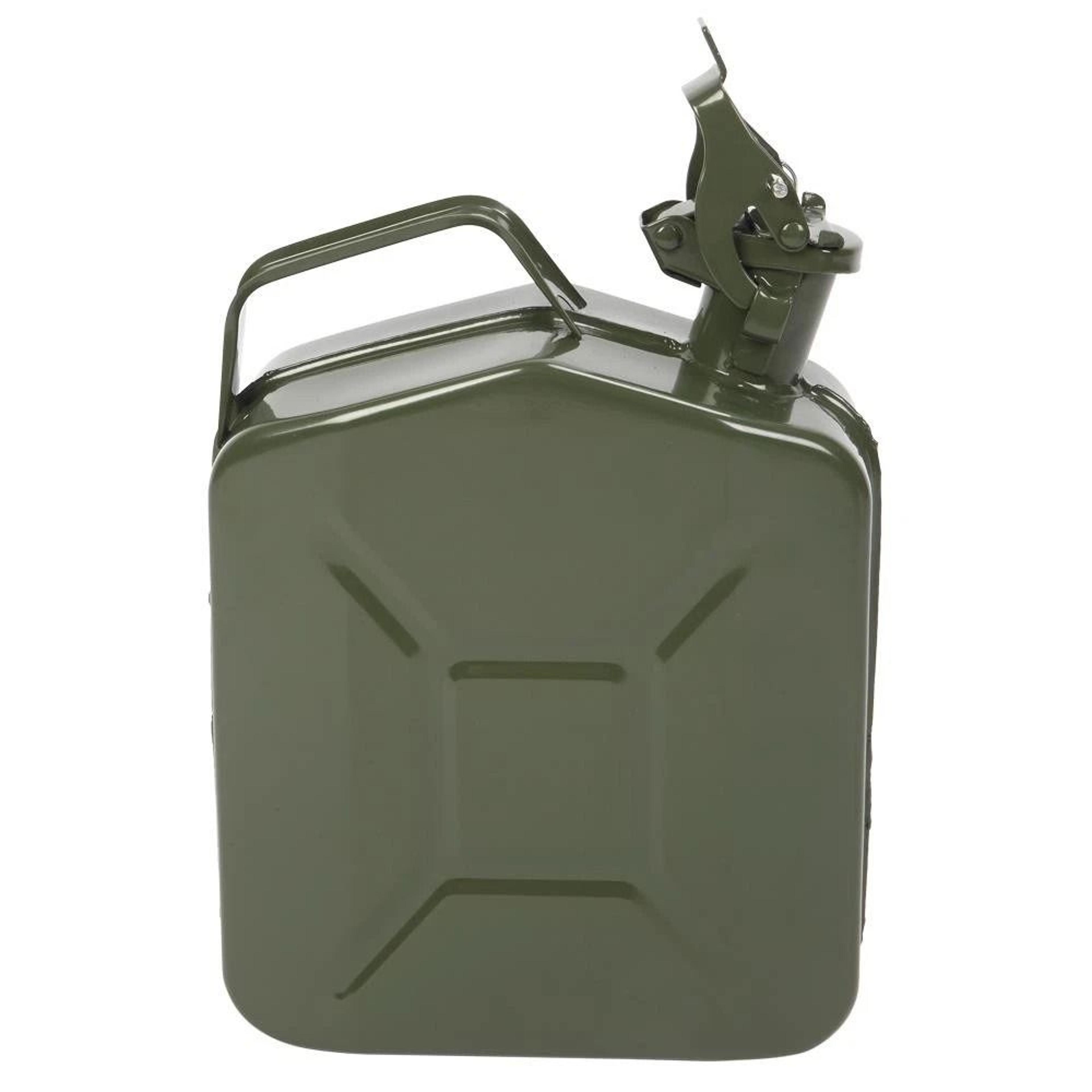 5L Steel Fuel Storage Can Portable Gasoline Jerry Can With Pour Spout Emergency Backup Container 9