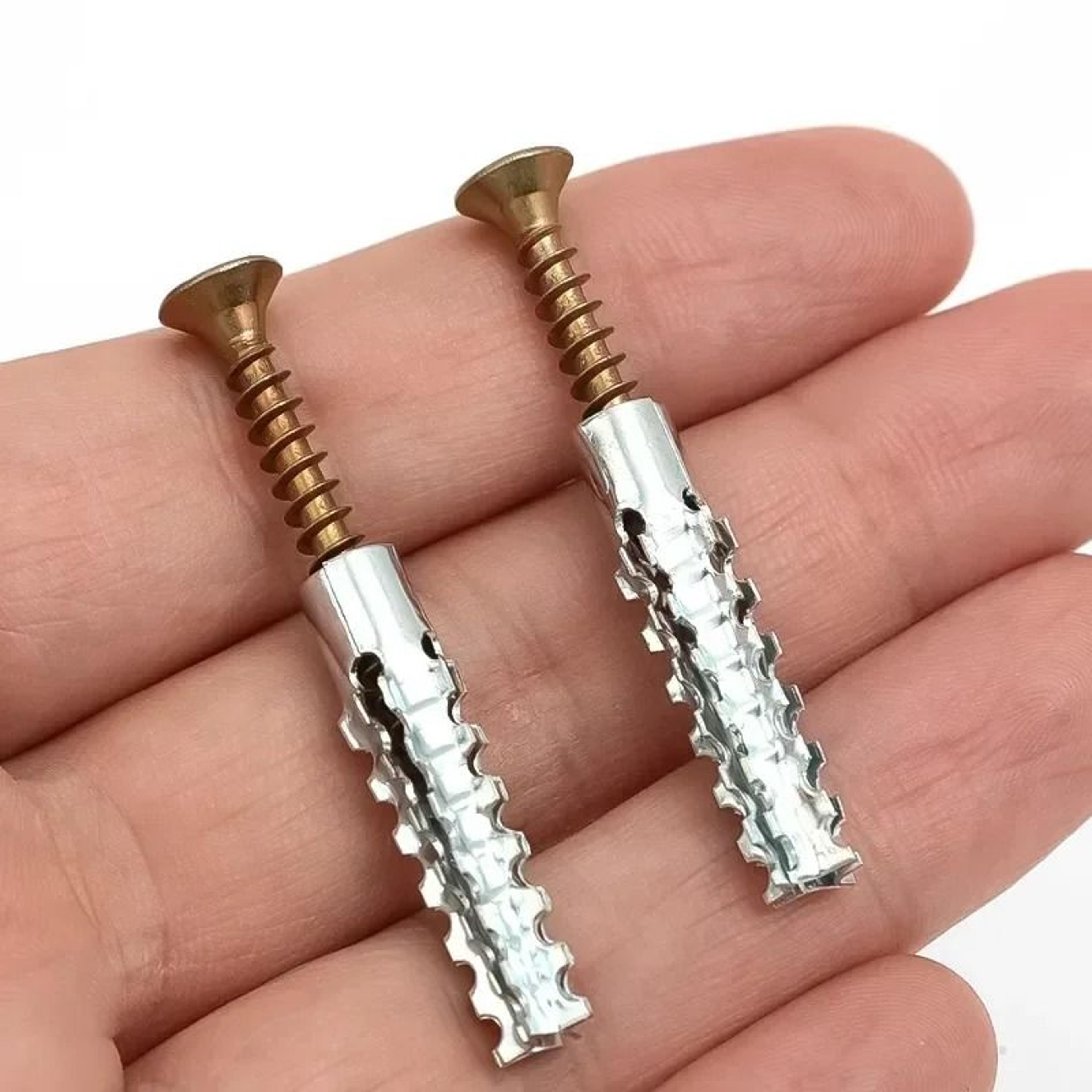 metal serrated expansion tube screws for concrete wall anchors heavy duty drilling plug bolt kit