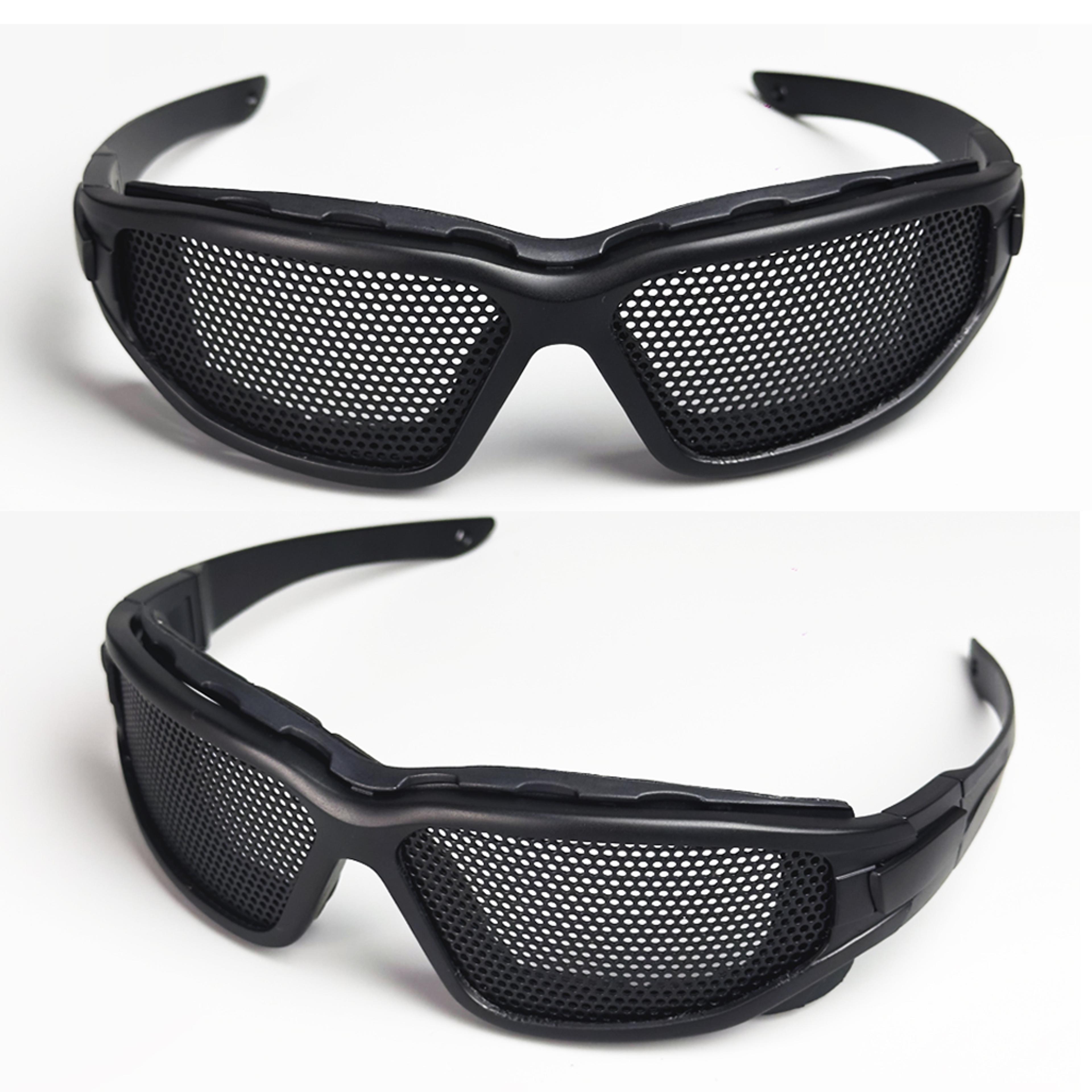 tactical military goggles steel mesh safety glasses for shooting, paintball & hunting