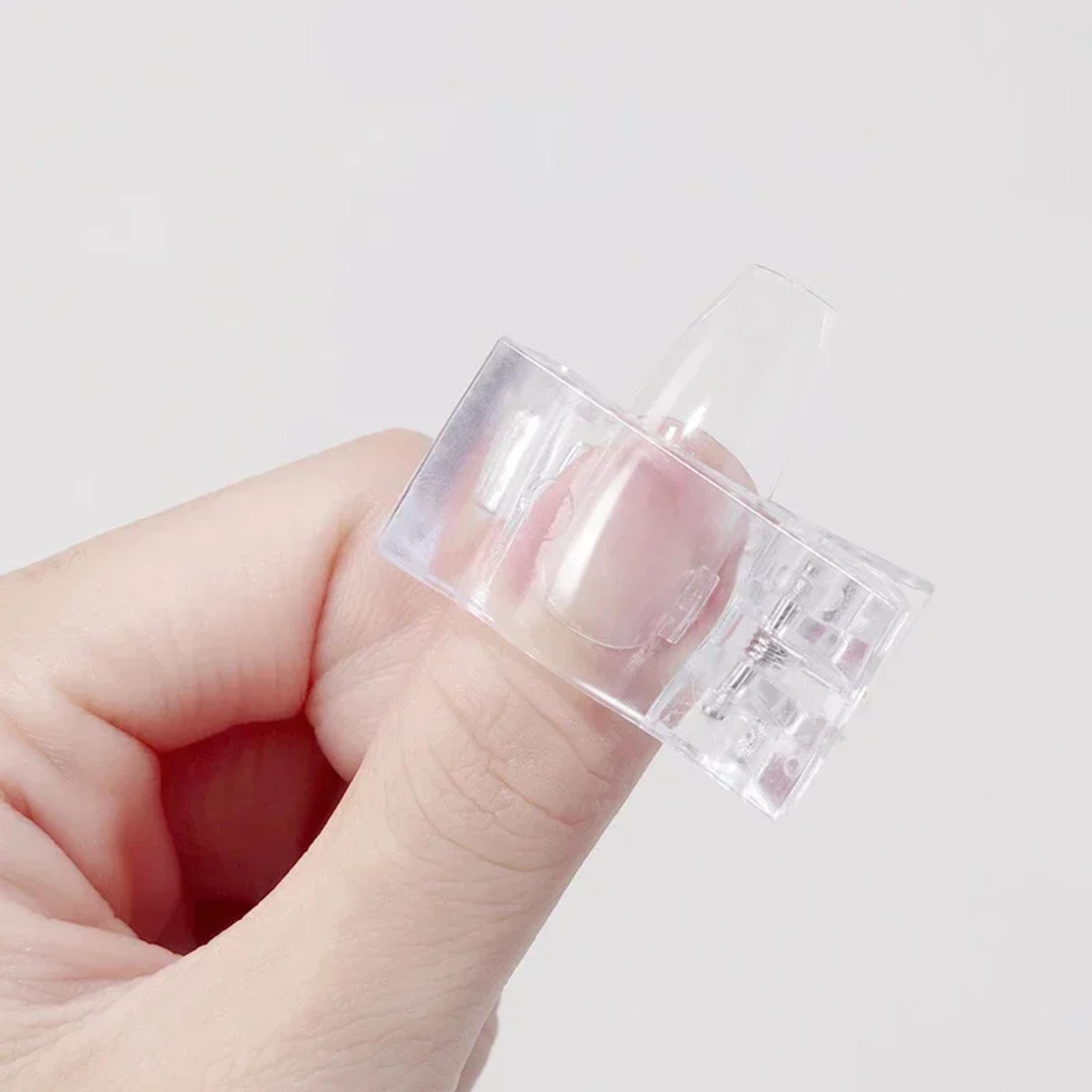 UV Gel Nail Extension Clamps Set For Builder Gel Nail Tips Clip Tool 2