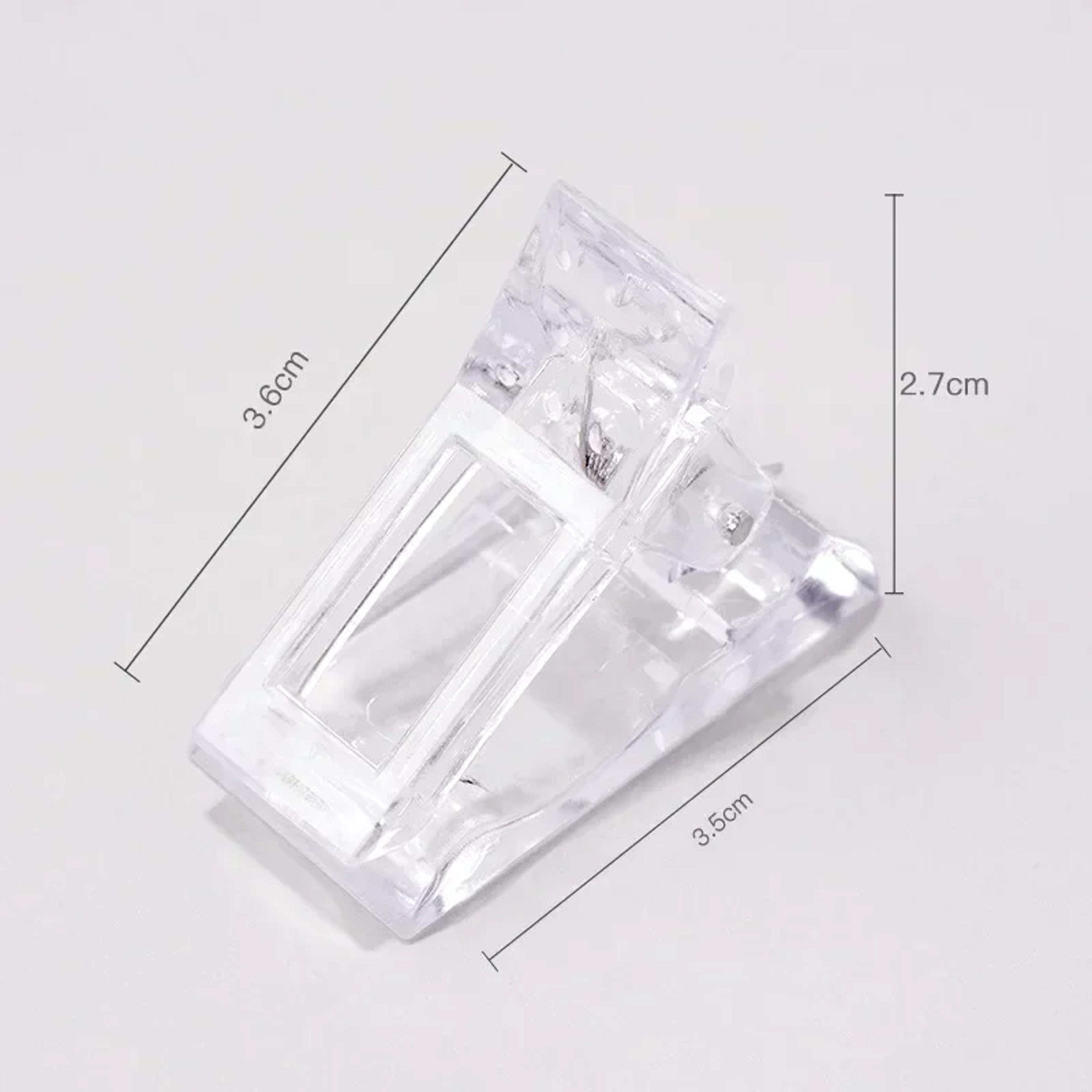 UV Gel Nail Extension Clamps Set For Builder Gel Nail Tips Clip Tool 3