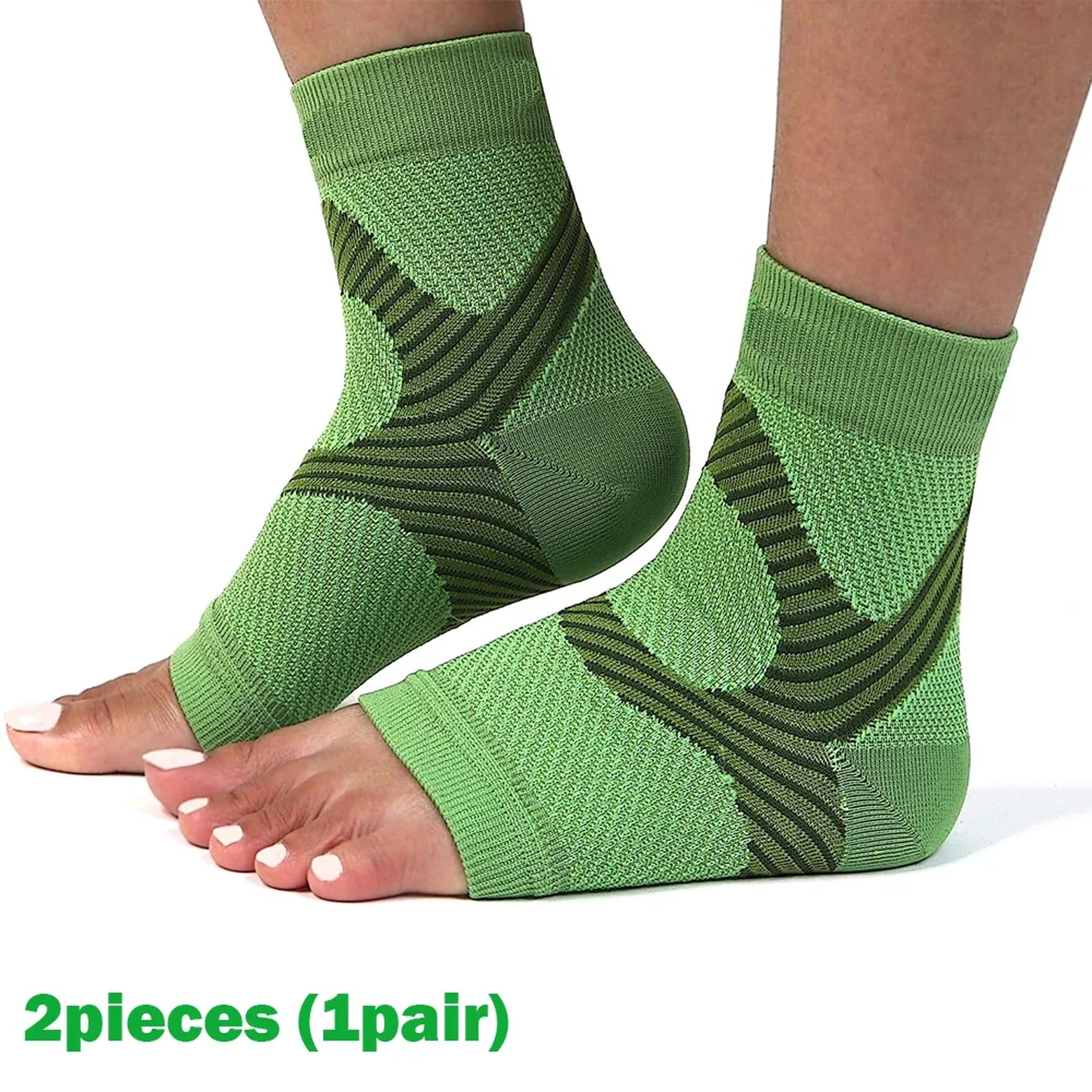 Plantar Fasciitis Compression Sock Foot Brace Ankle Support Sleeve For Heel Pain Relief 9