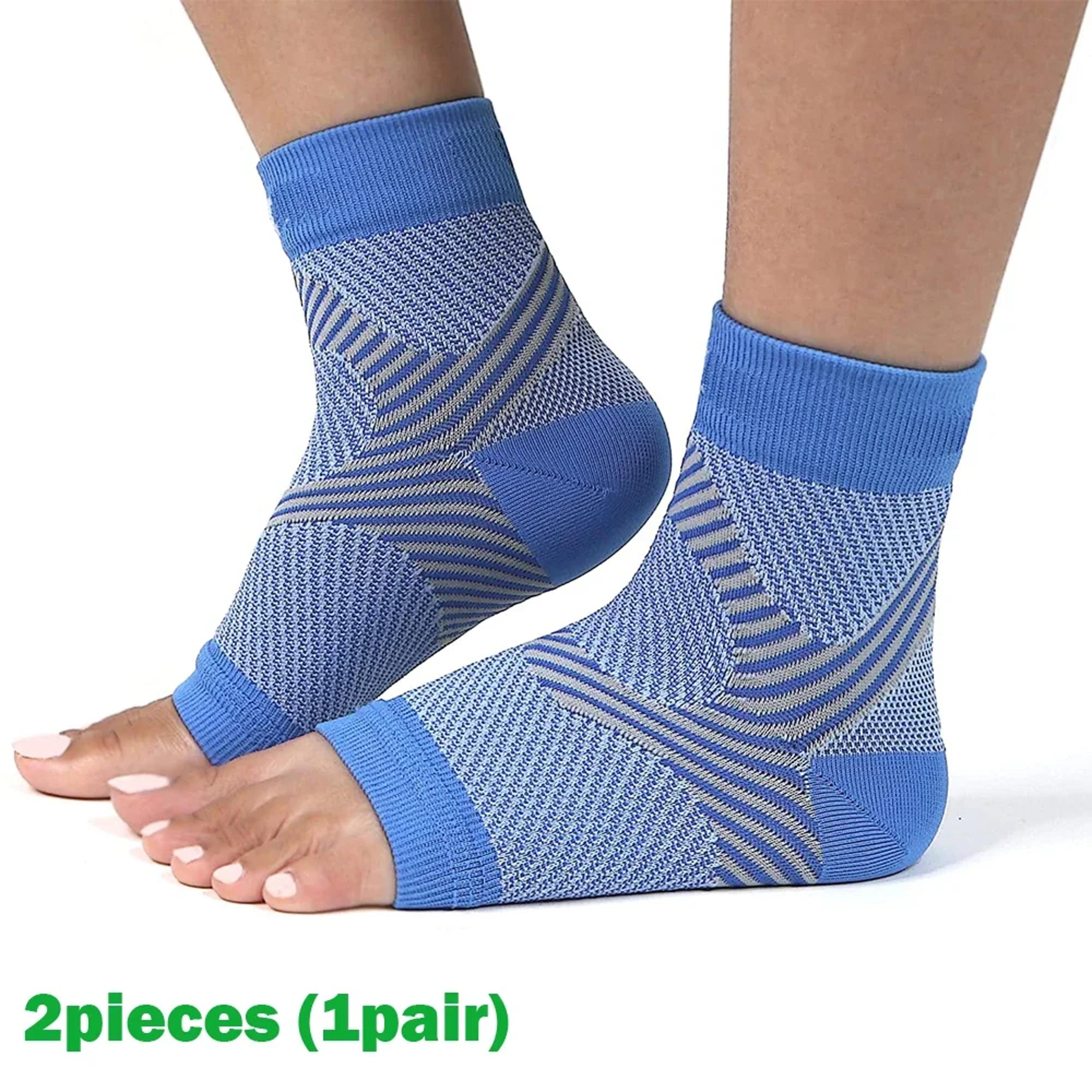 Plantar Fasciitis Compression Sock Foot Brace Ankle Support Sleeve For Heel Pain Relief 10