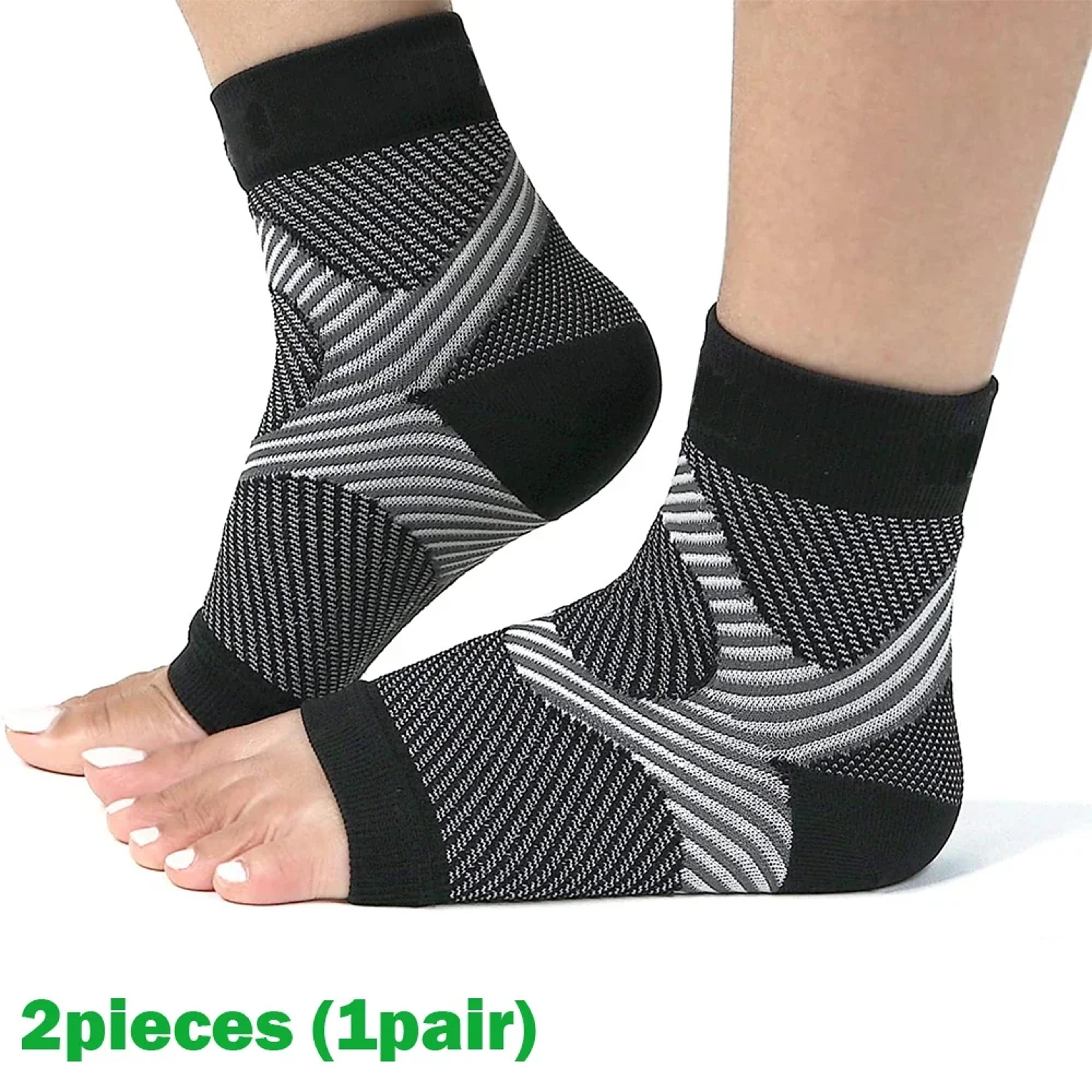 Plantar Fasciitis Compression Sock Foot Brace Ankle Support Sleeve For Heel Pain Relief 12