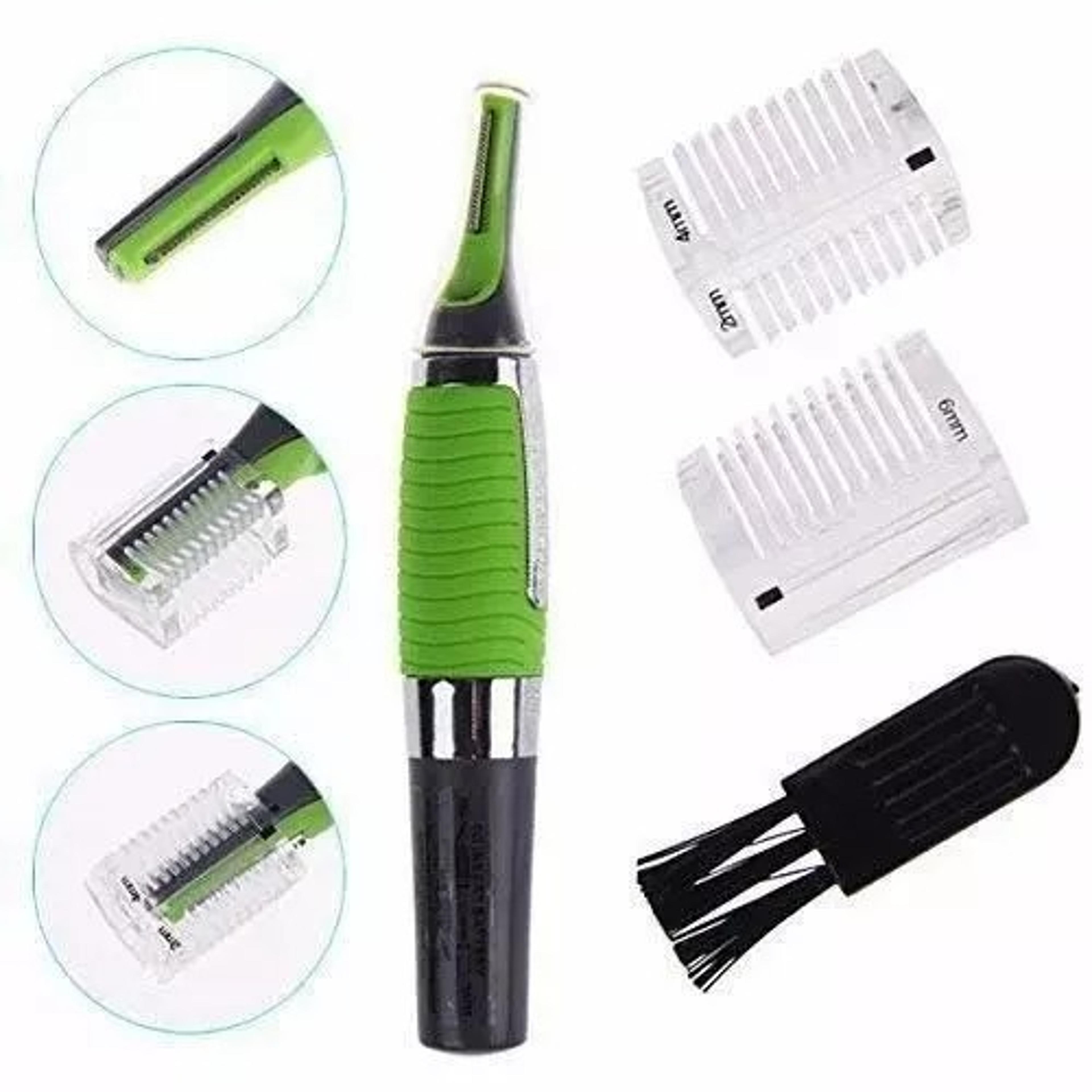 Hot Men Nose Ear Face Neck Eyebrow Hair Mustache Beard Trimmer Shaver Clipper PE 7