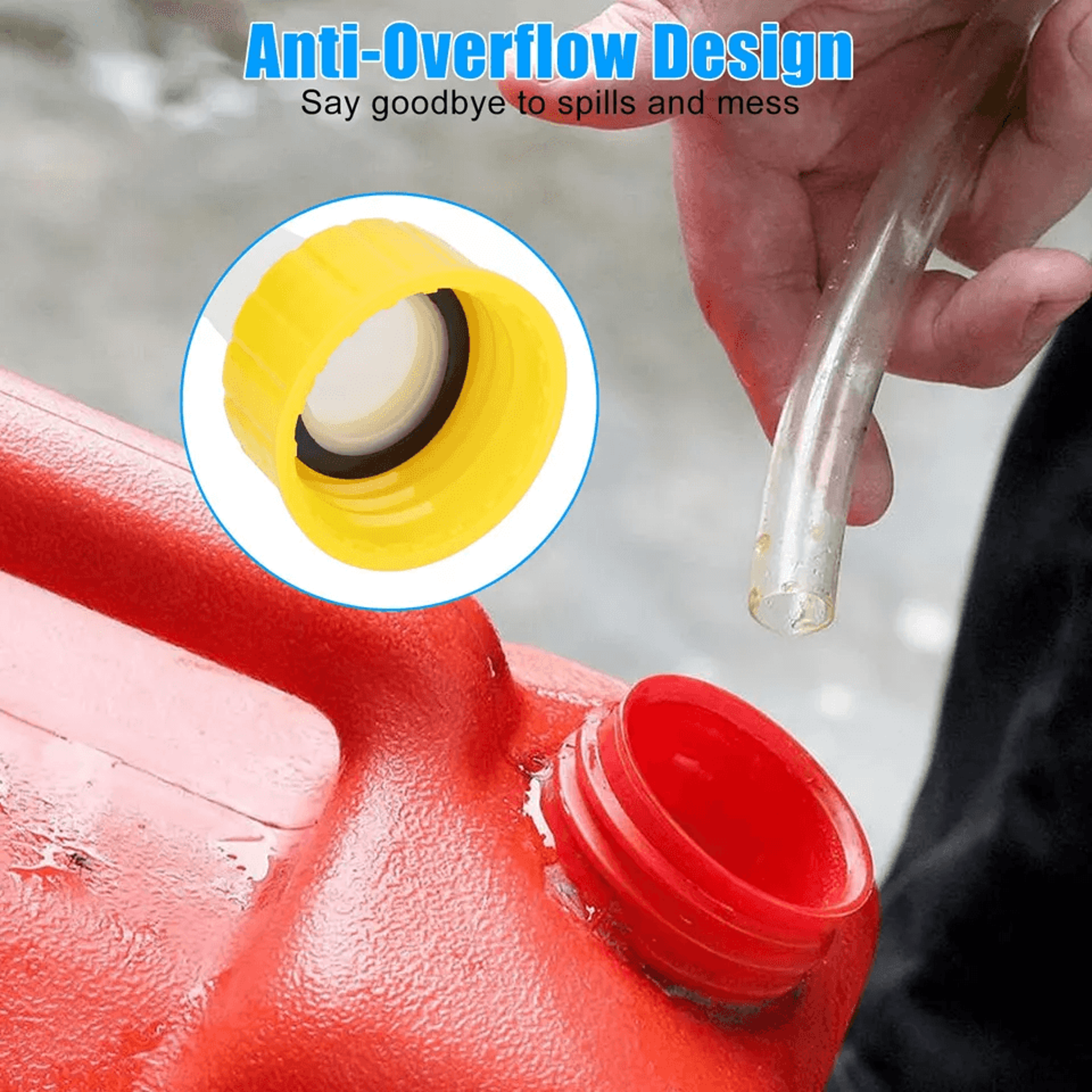 Replacement Gas Can Spout Nozzle Vent Kit Universal Fit For Plastic Gas Cans With Old Style Cap Dur 3