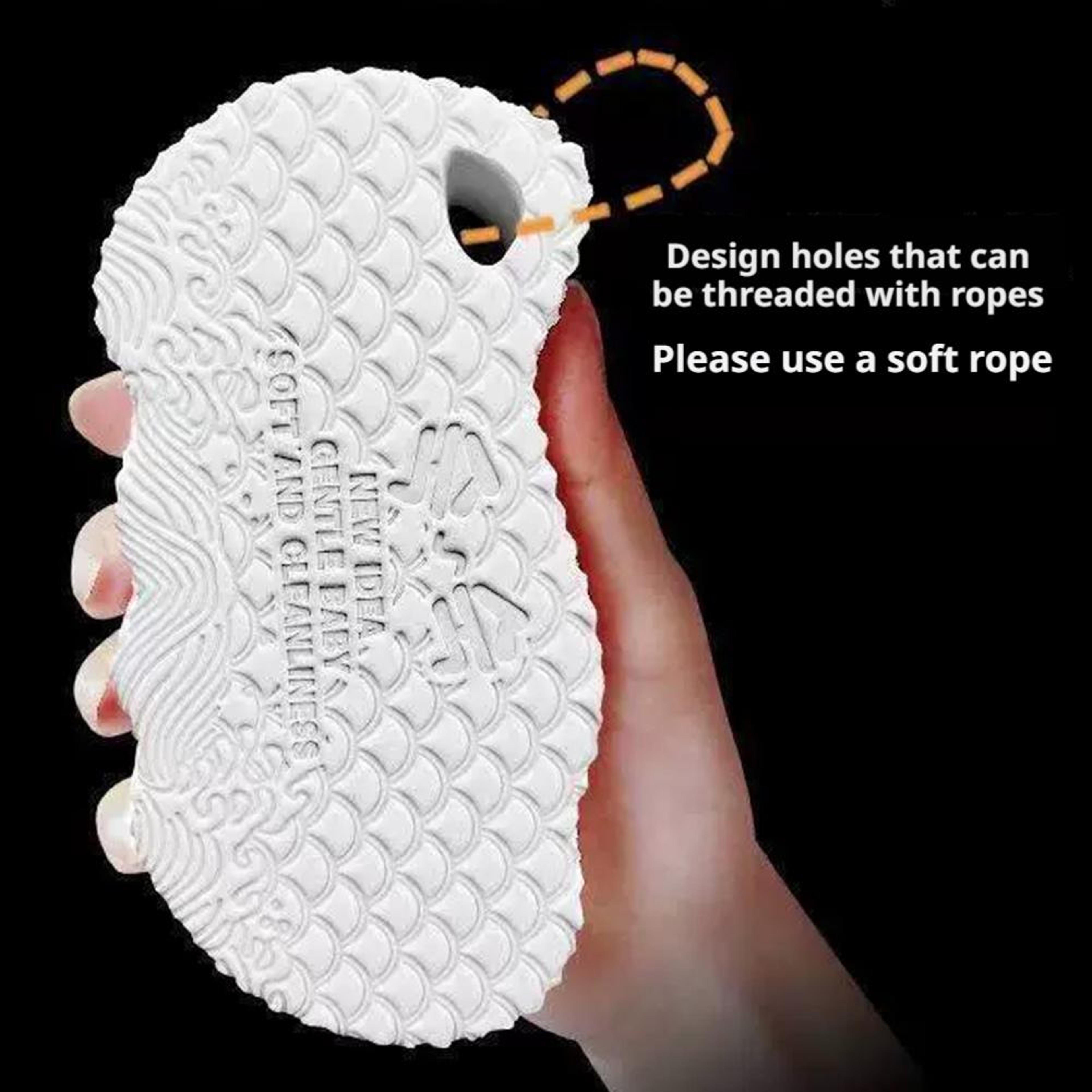 SilkyGlow 3D Exfoliating Bath Sponge For Kids  Adults 5