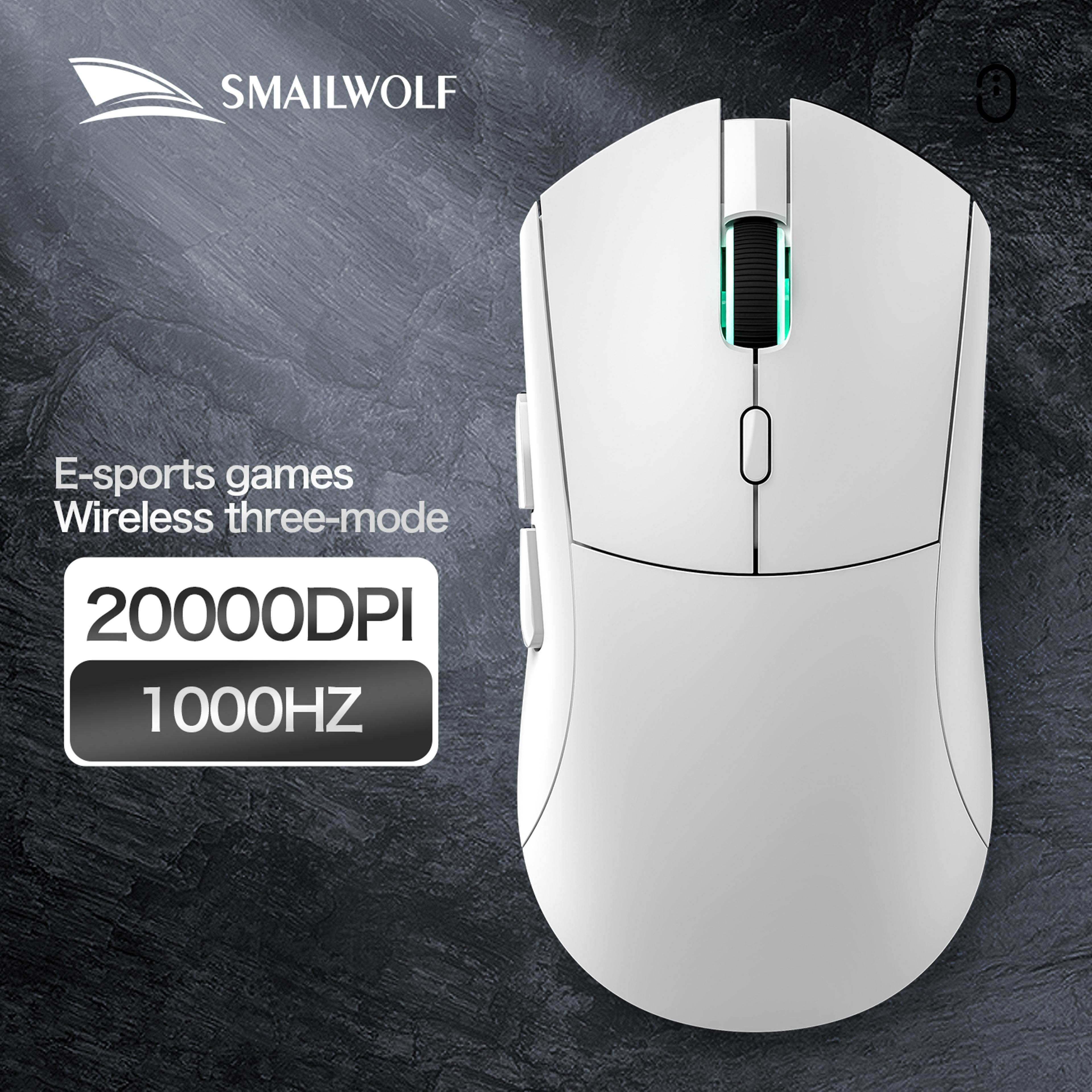 Smailwolf RS7 TriMode Wireless Gaming Mouse With Sensor  Programmable Macros 8