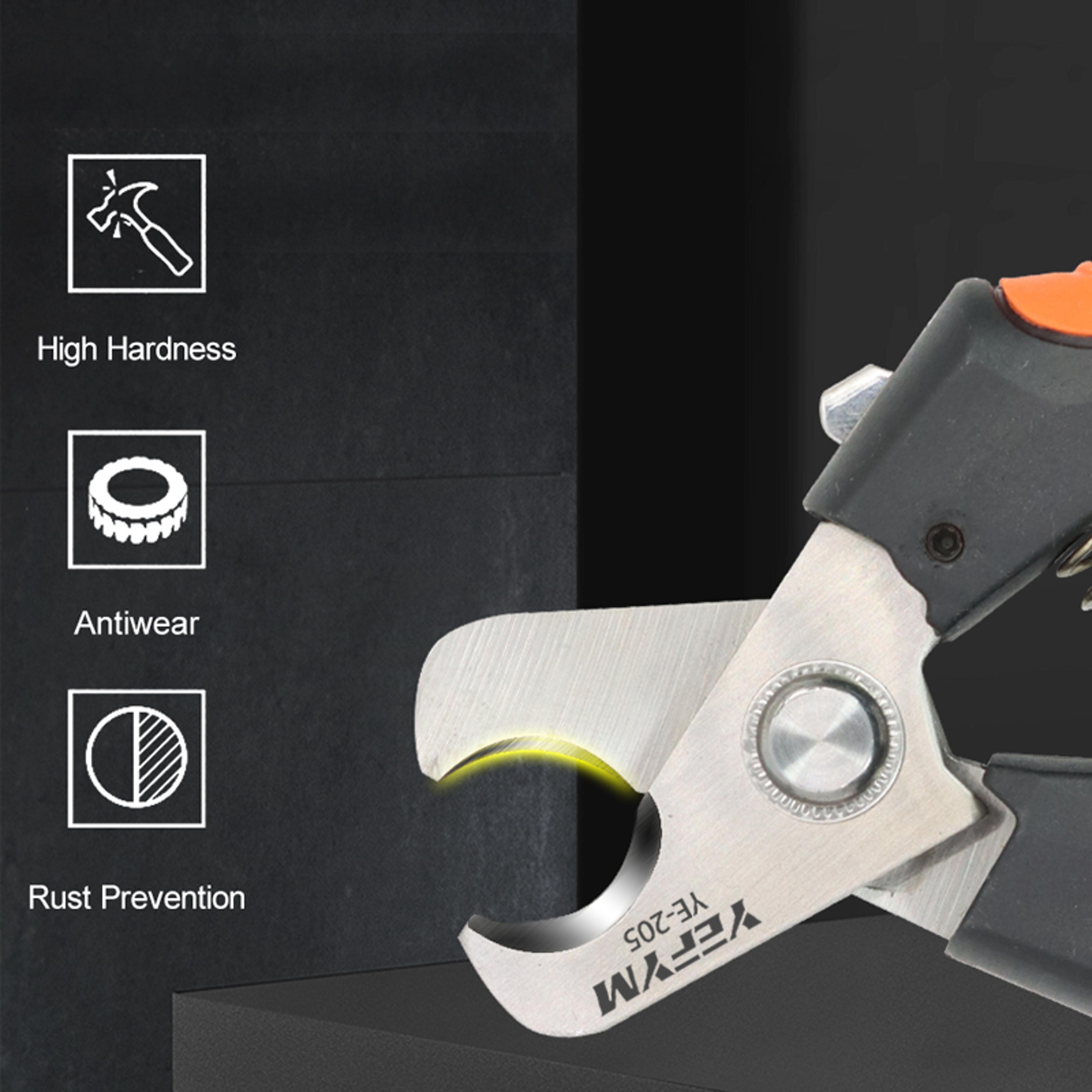 Industrial Heavy Duty Cable Cutter Stripper Pliers Pro Electrical Wire Tool 2