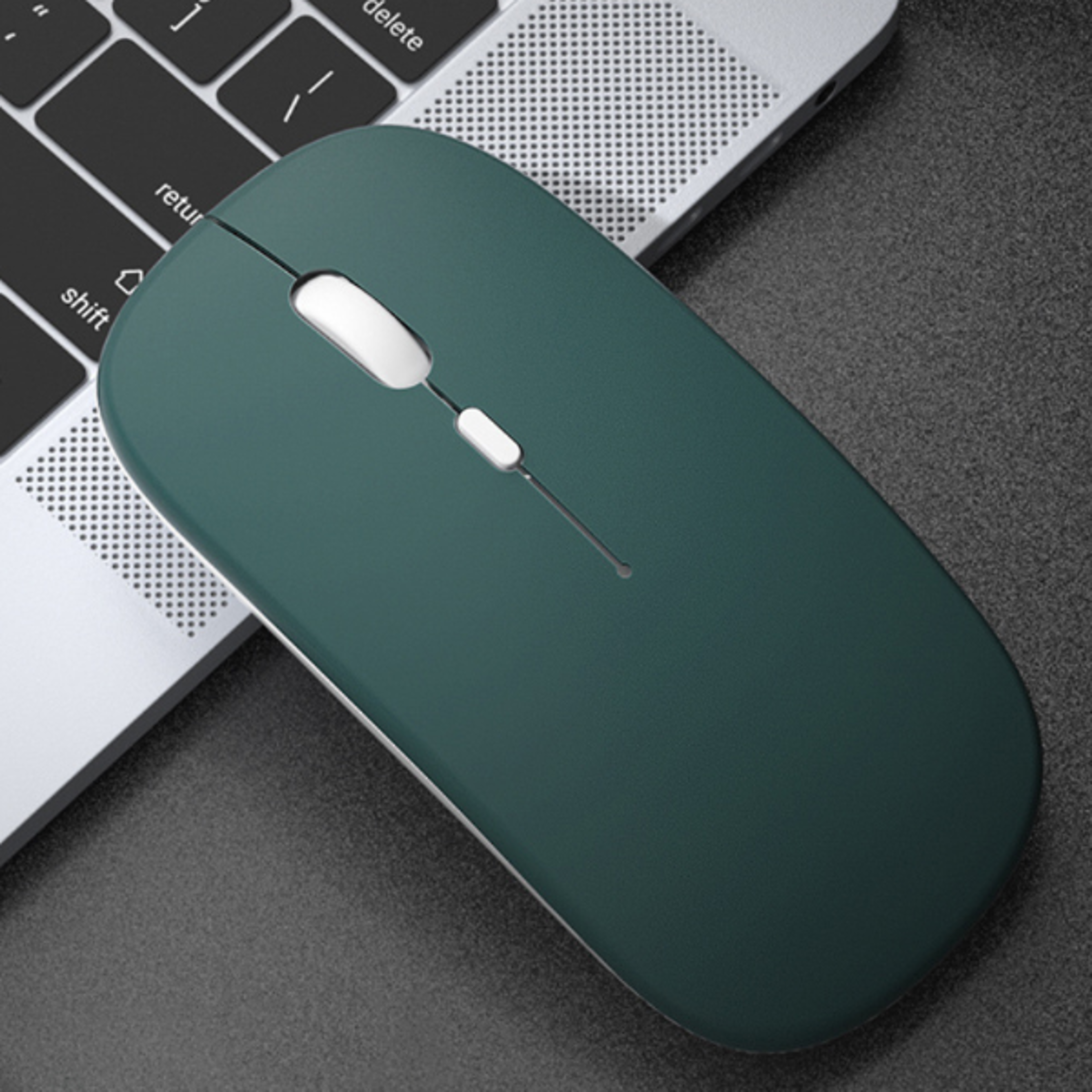 marcaron universal bluetooth silent mouse wireless noiseless optical mouse for laptop, tablet & pc