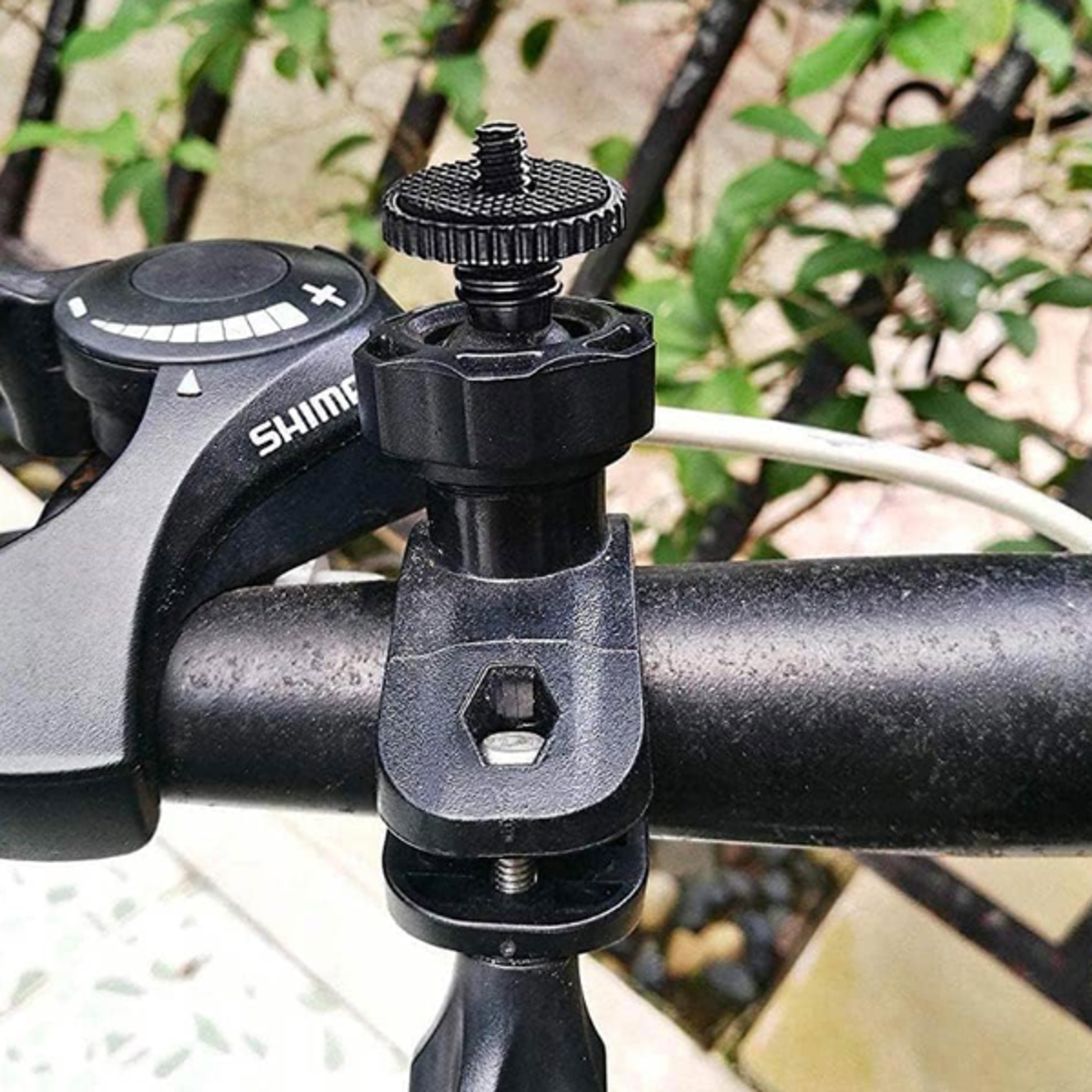 360° bike handlebar camera mount for gopro, insta360 & dji action cameras