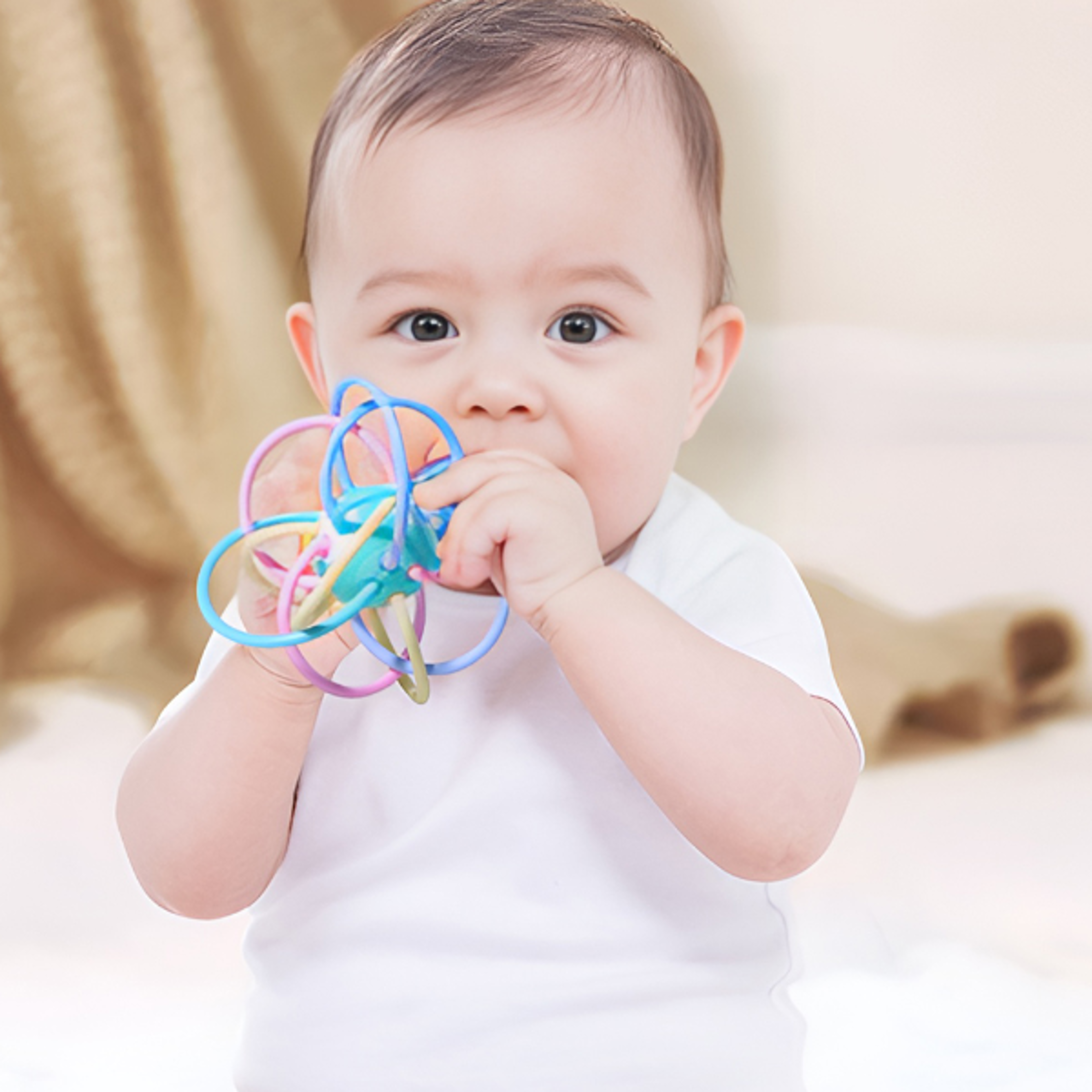 baby sensory toy teething ball montessori fine motor skills activity ball