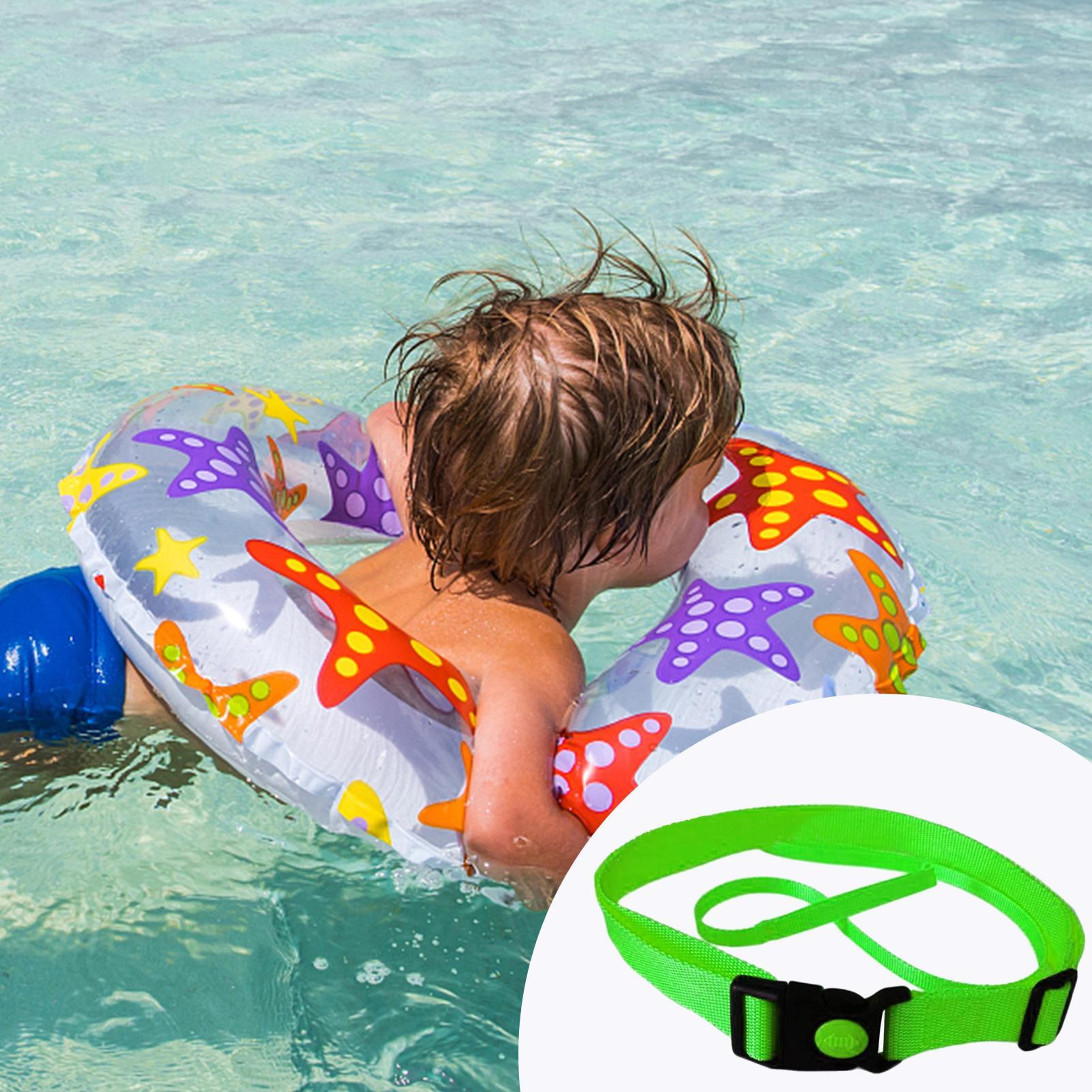 Swim Training Belt With Adjustable Swim Tether Resistance System 2