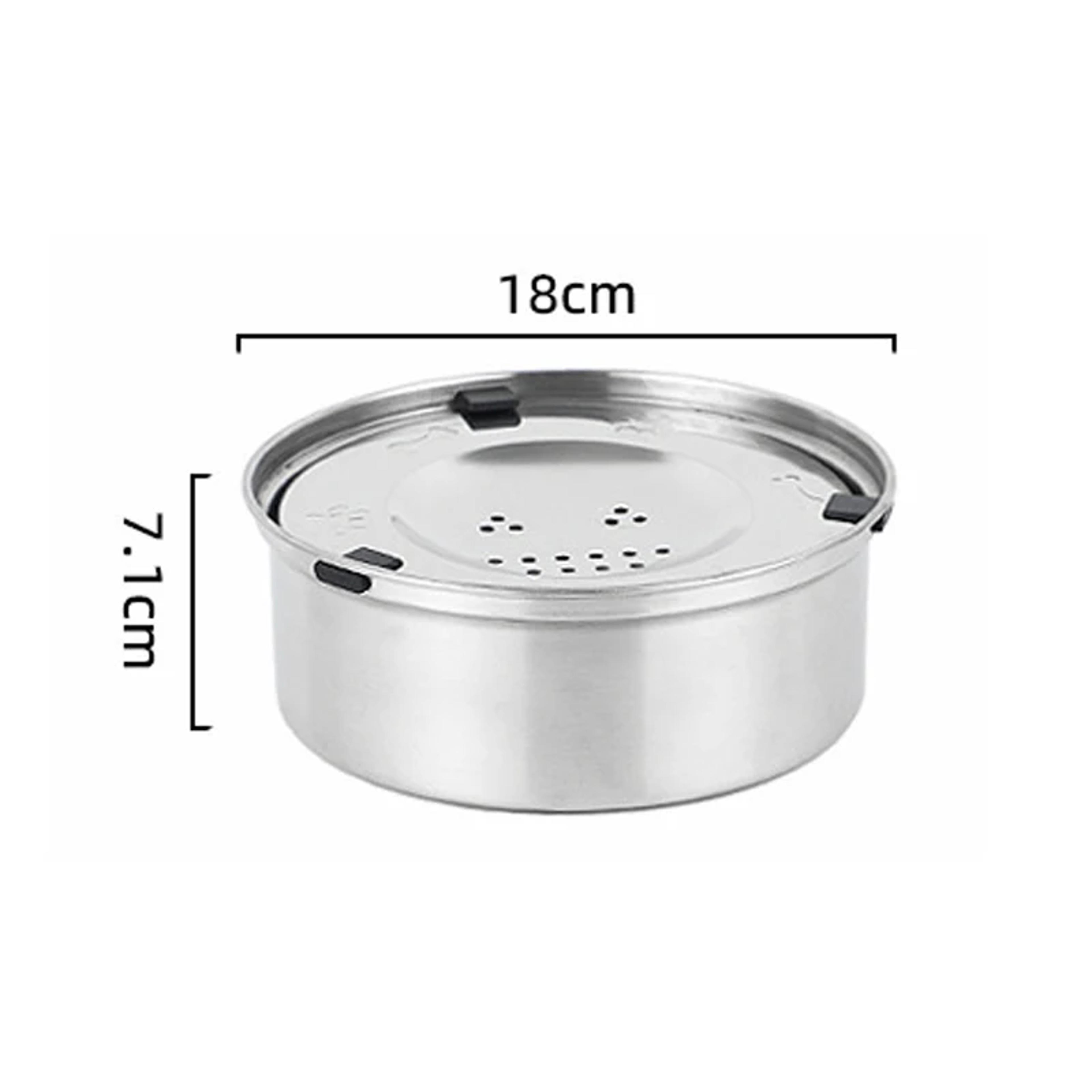 Stainless Steel No Spill Dog Water Bowl With Floating Disk Slow Drinking Pet Feeder 4