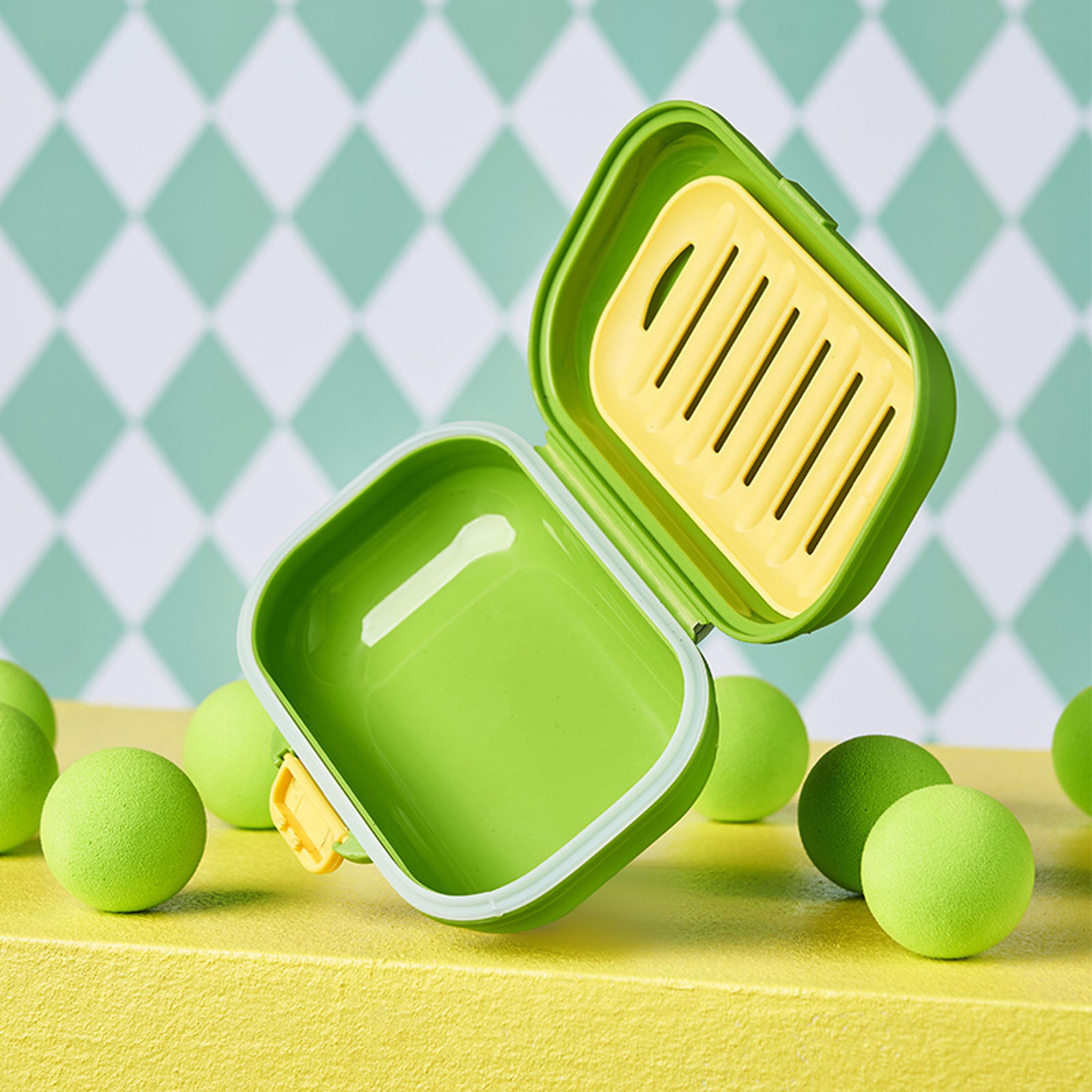 Portable Draining Travel Soap Case With Lid Reusable Portable Soap Holder For Travel  Daily Use 3
