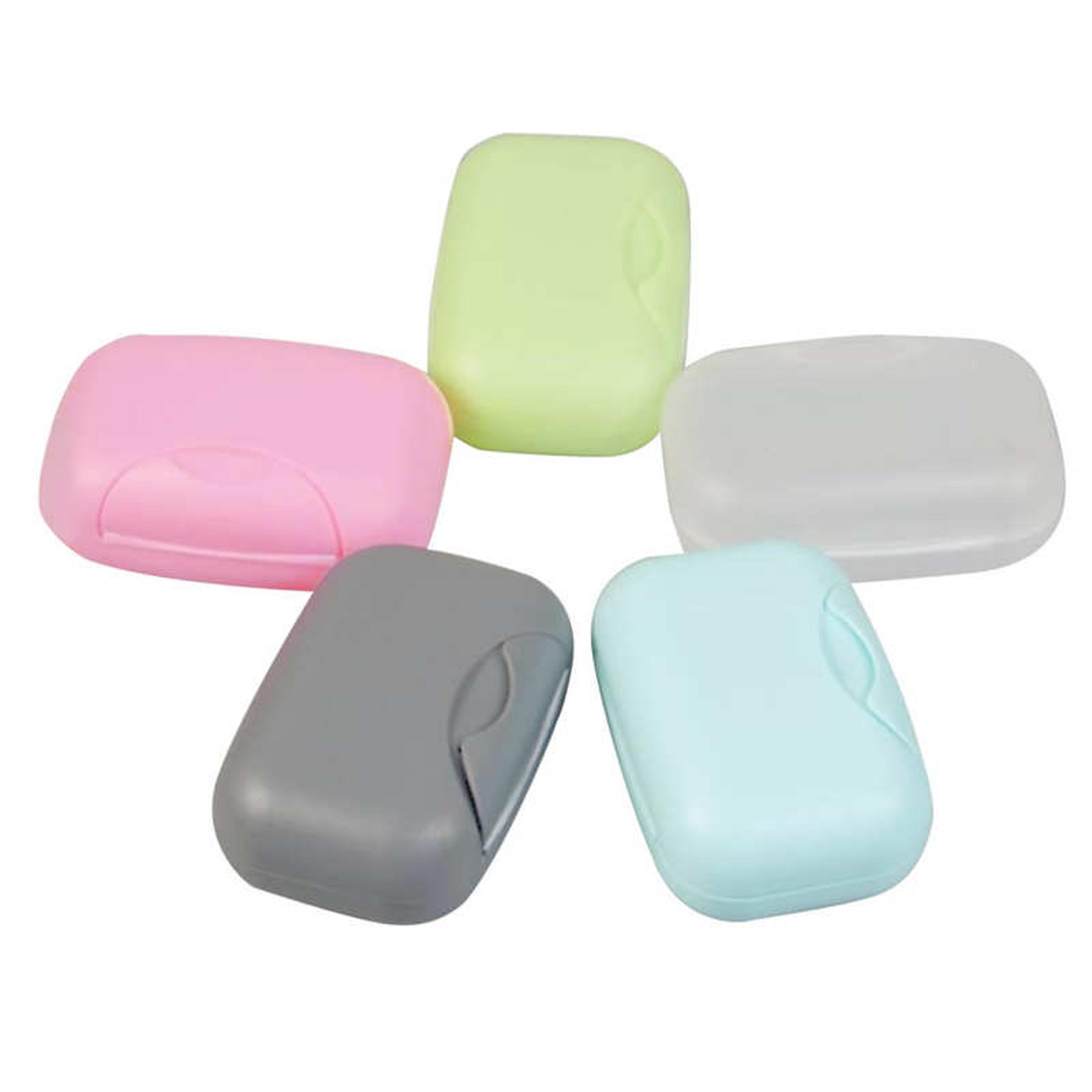 portable waterproof travel soap container leakproof bar soap holder case
