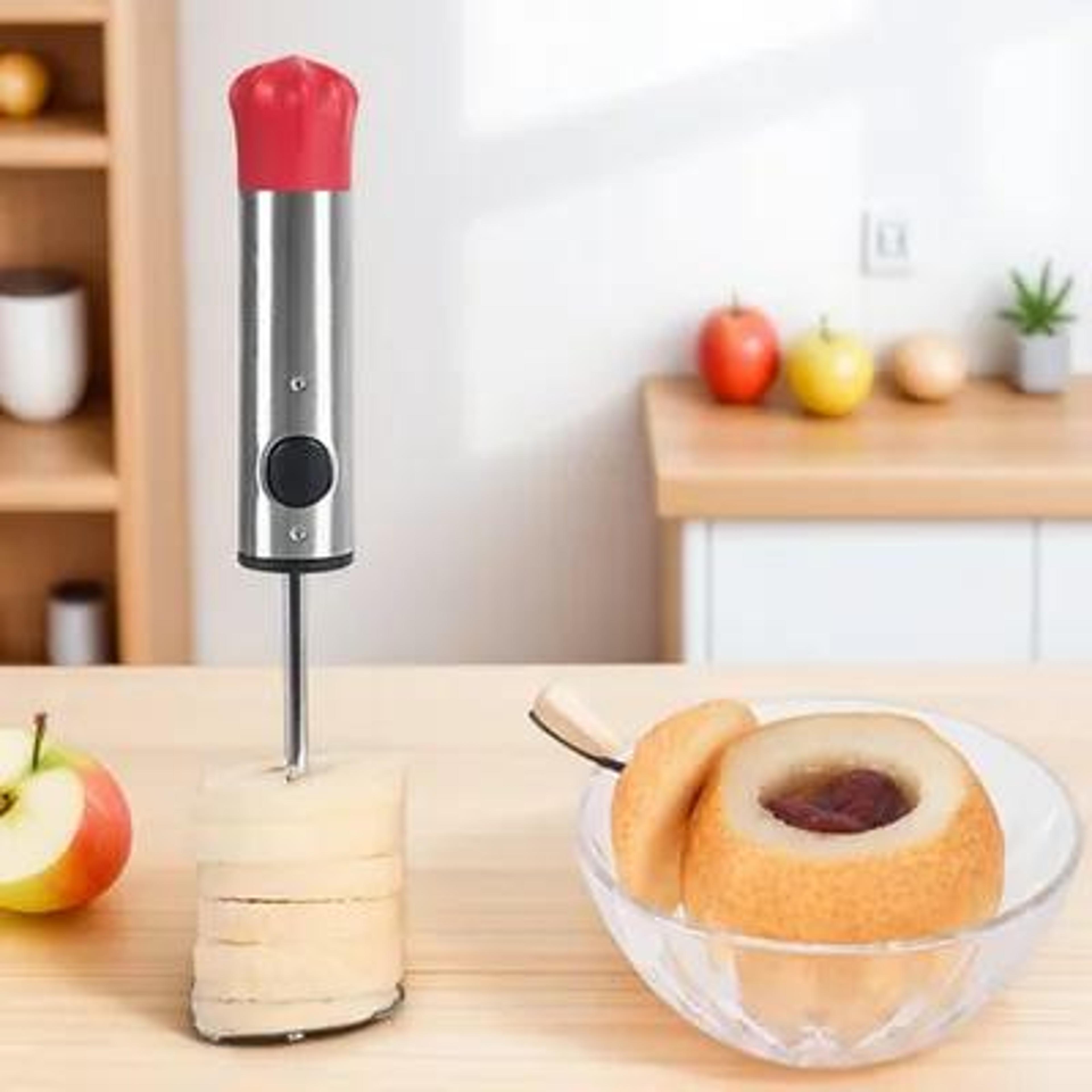 Premium Apple Corer  Stainless Steel Corer Set With Ergonomic Grip For Fruits  Vegetables 5