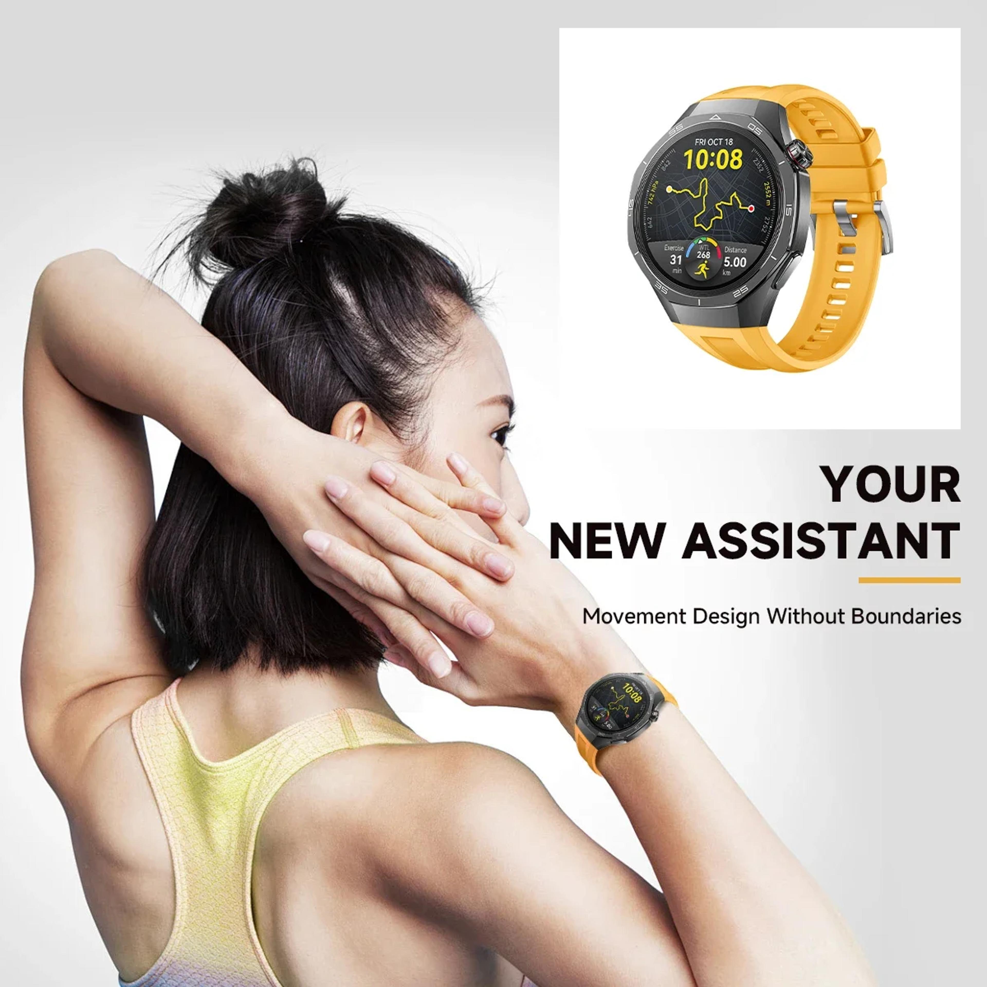 Universal Watch Strap For Huawei Watch GT 5 Pro Silicone Sport Band With Breathable Pin Buckle 2