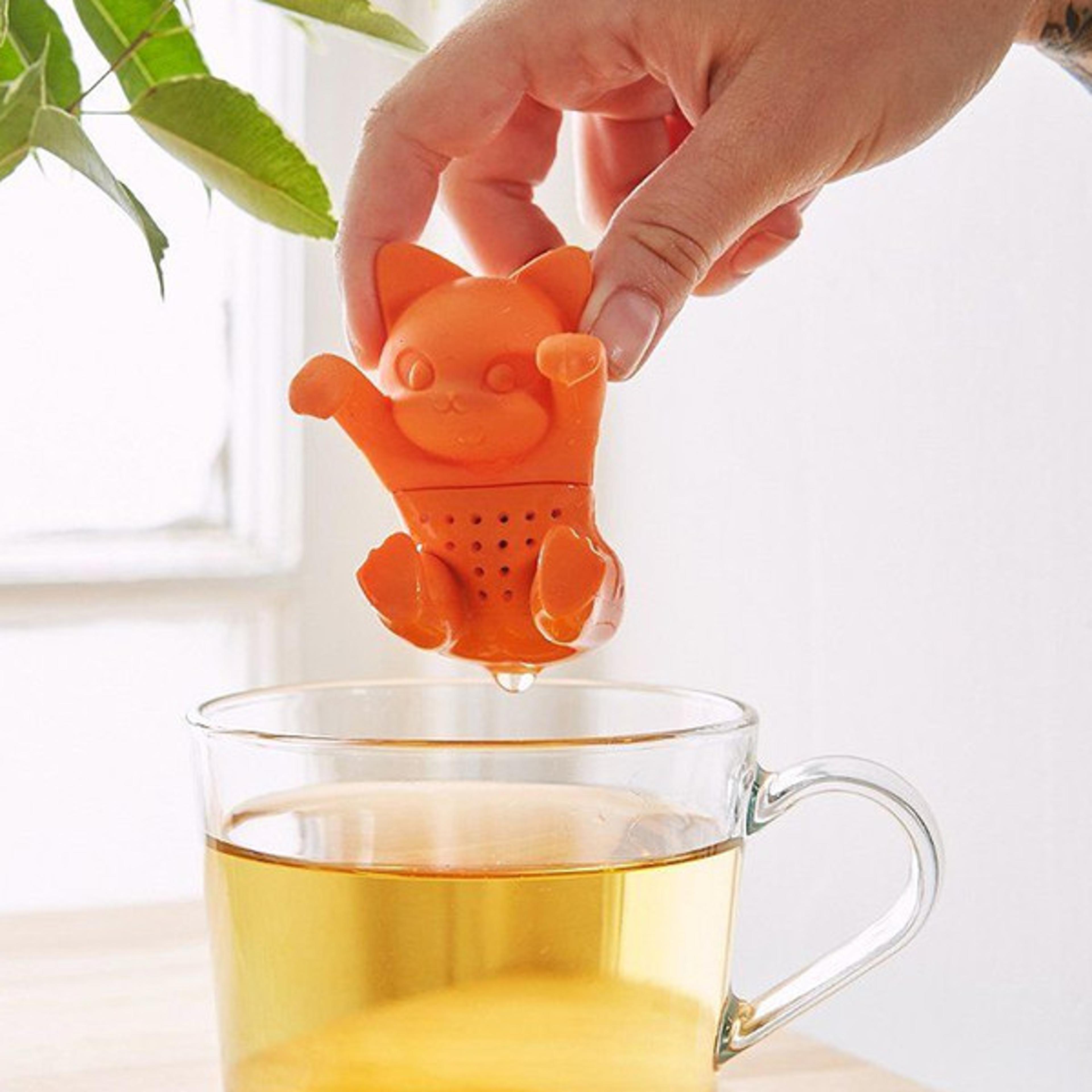 cute kitty cat tea infuser