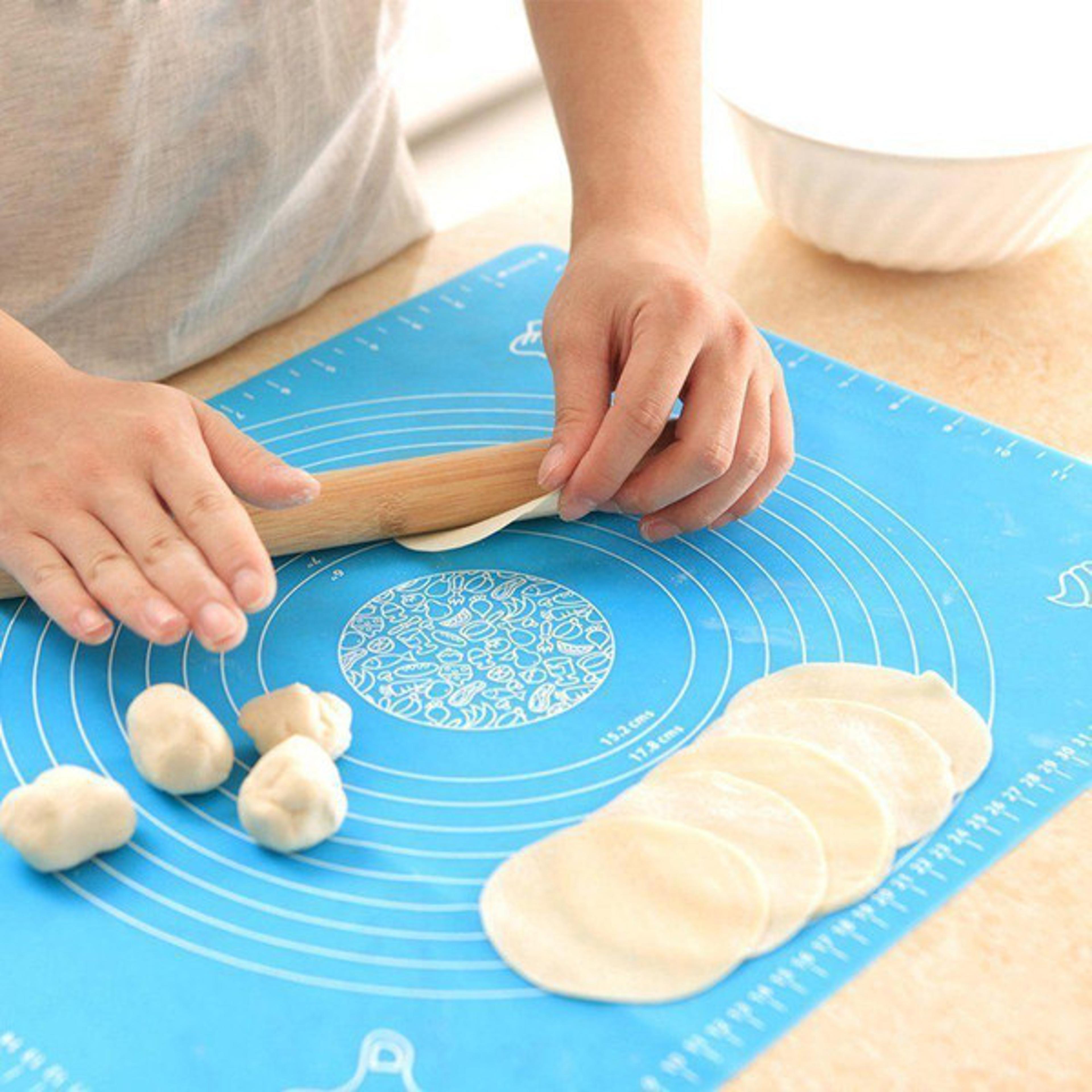 non-stick measuring pastry mat - perfect baking gift | eco-friendly, reusable kitchen tool